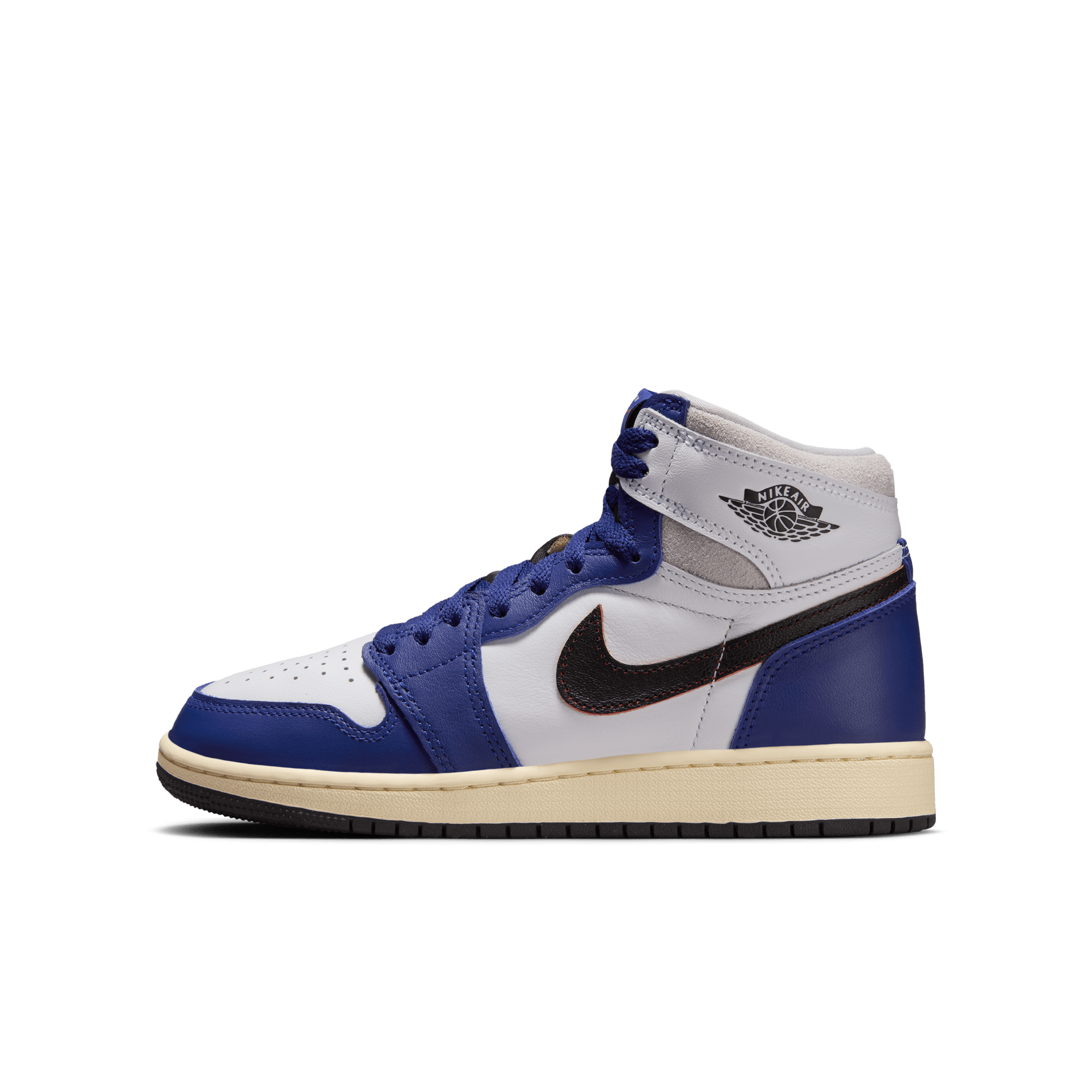 Big Kids' Air Jordan 1 High OG "Rare Air Deep Royal Blue"