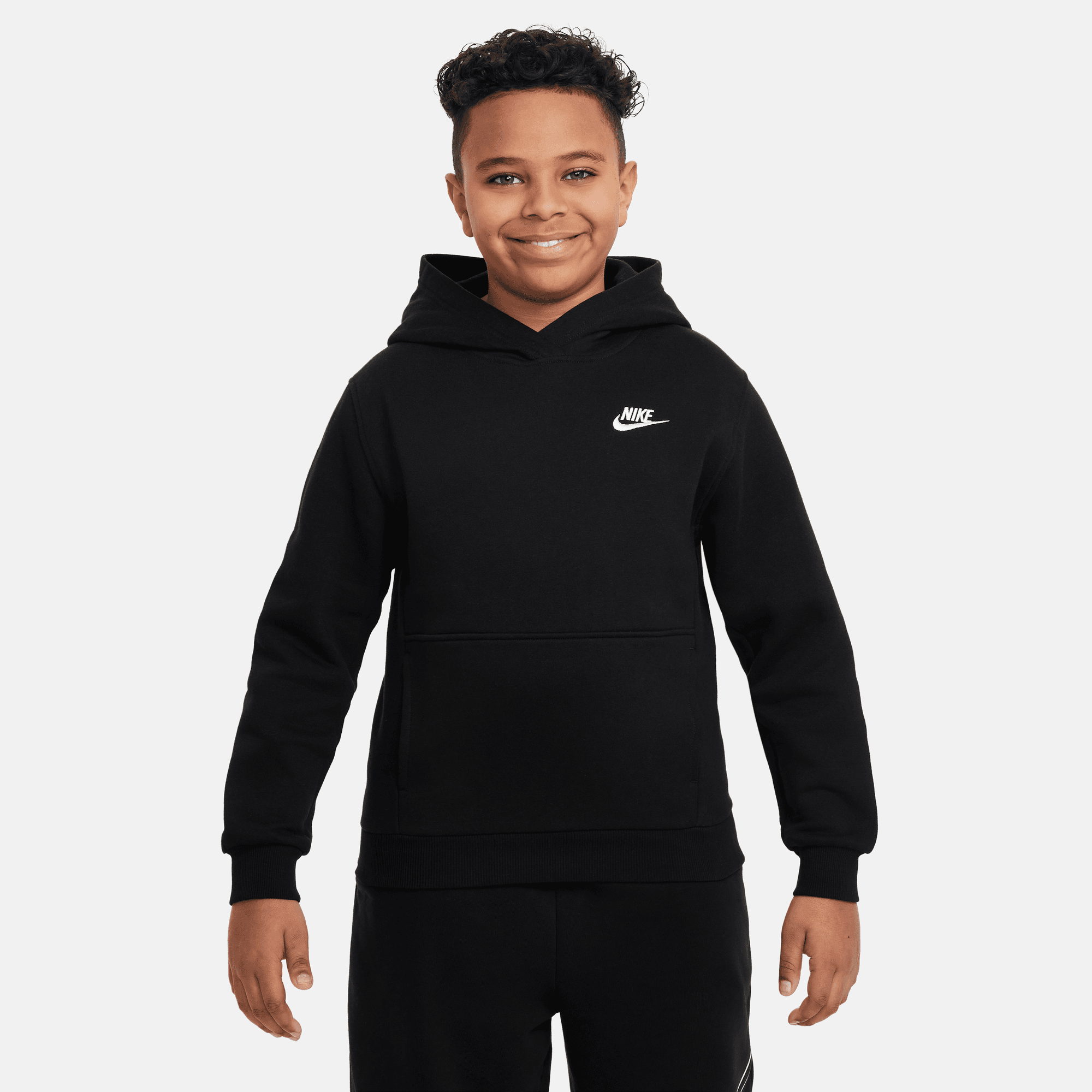 Big Kids' Nike Sportswear Club Fleece Pullover Hoodie (Unisex)