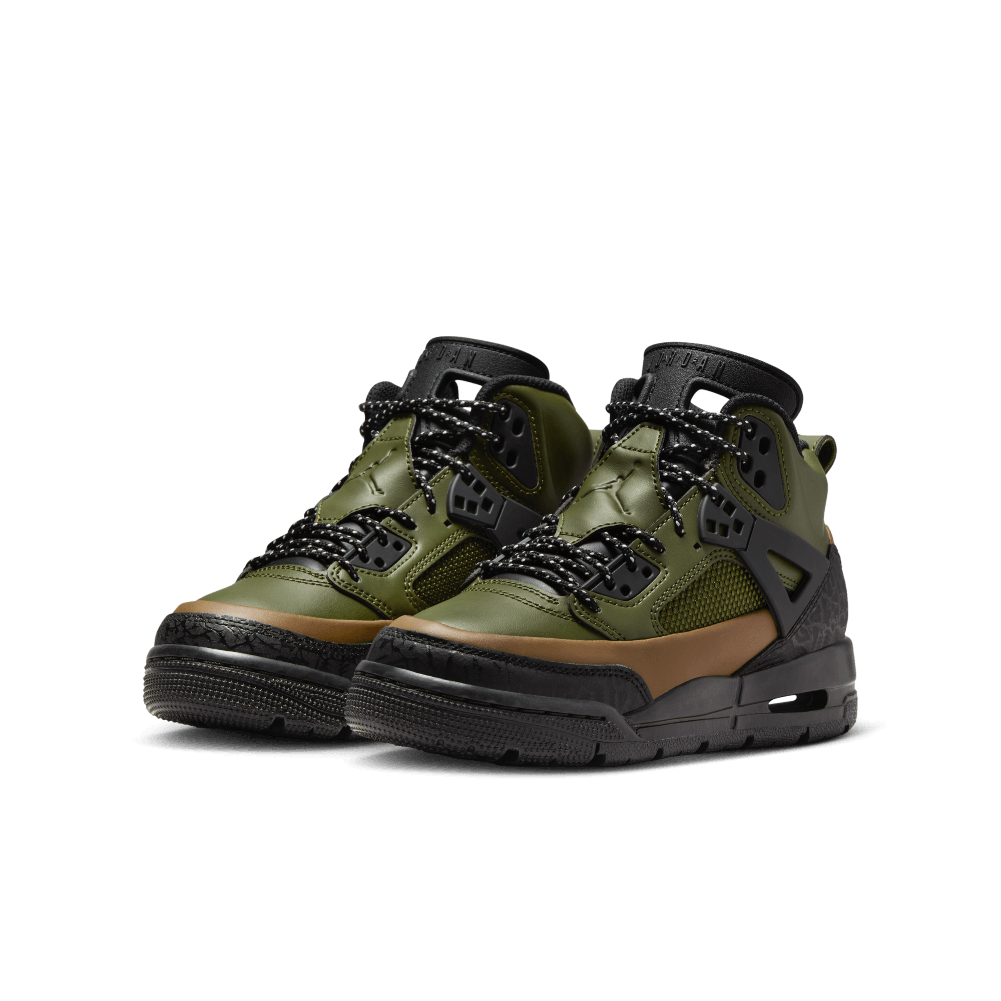Big Kids' Jordan Winterized Spizike "Legion Green"