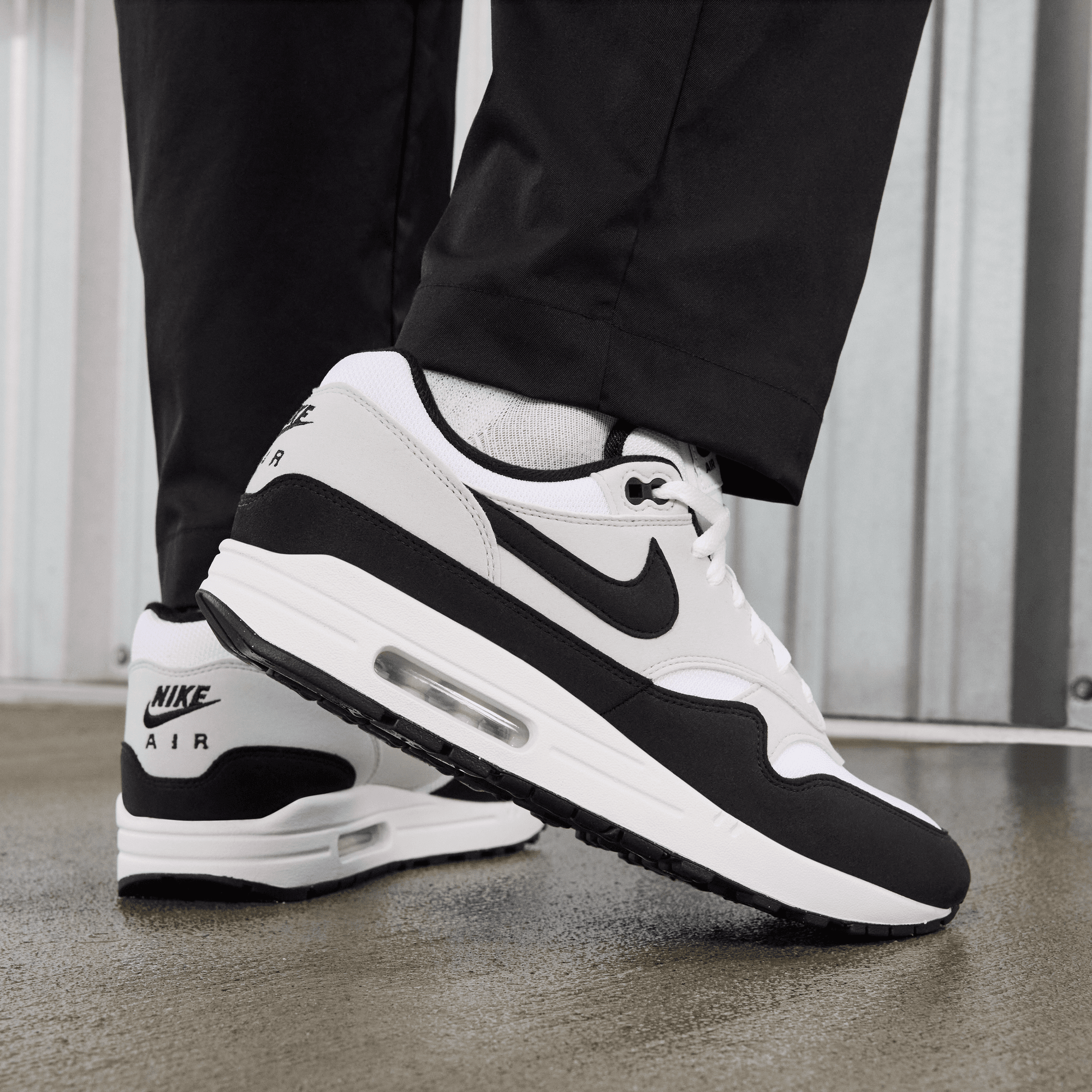 Men's Nike Air Max 1 "Pure Black White"