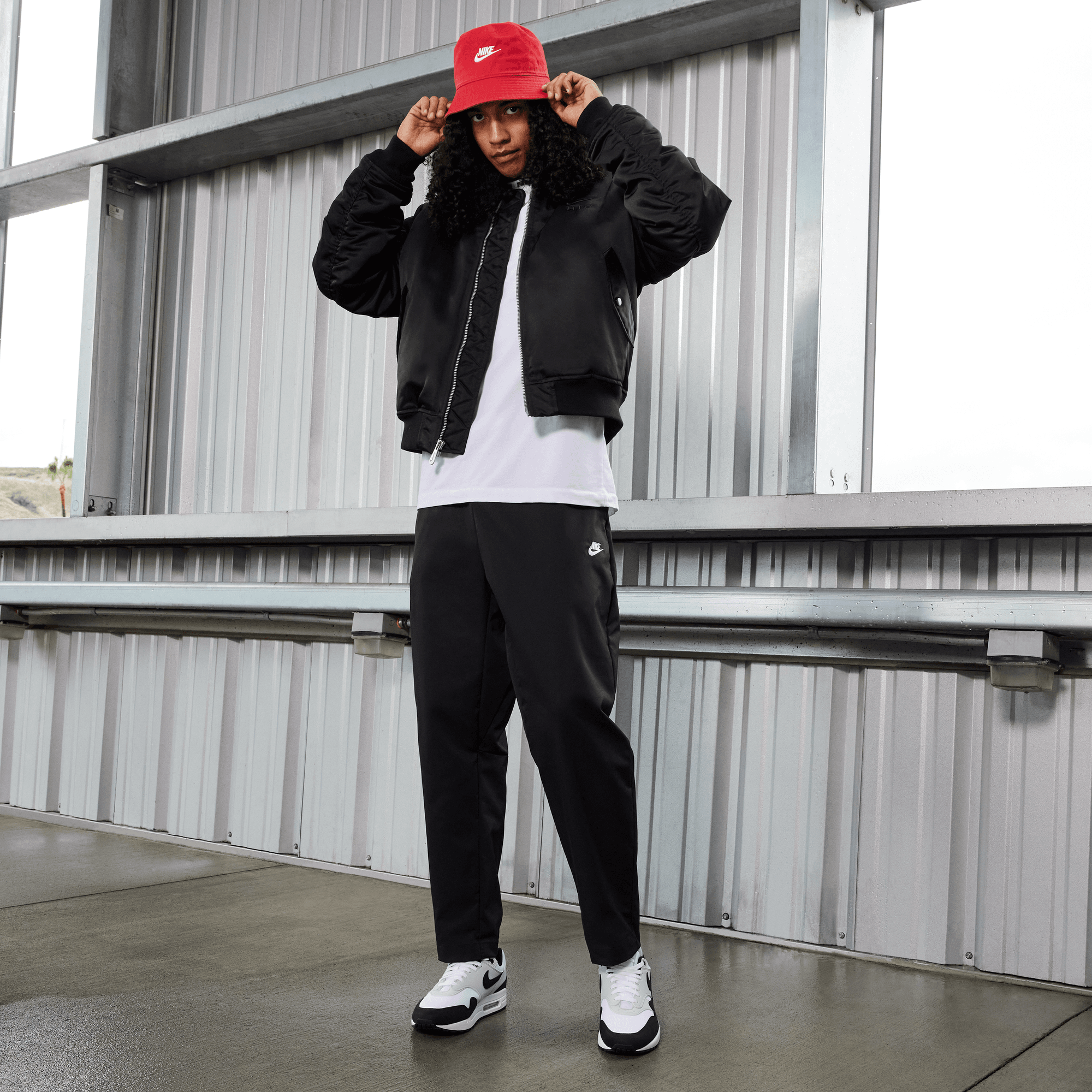 Men's Nike Air Max 1 "Pure Black White"