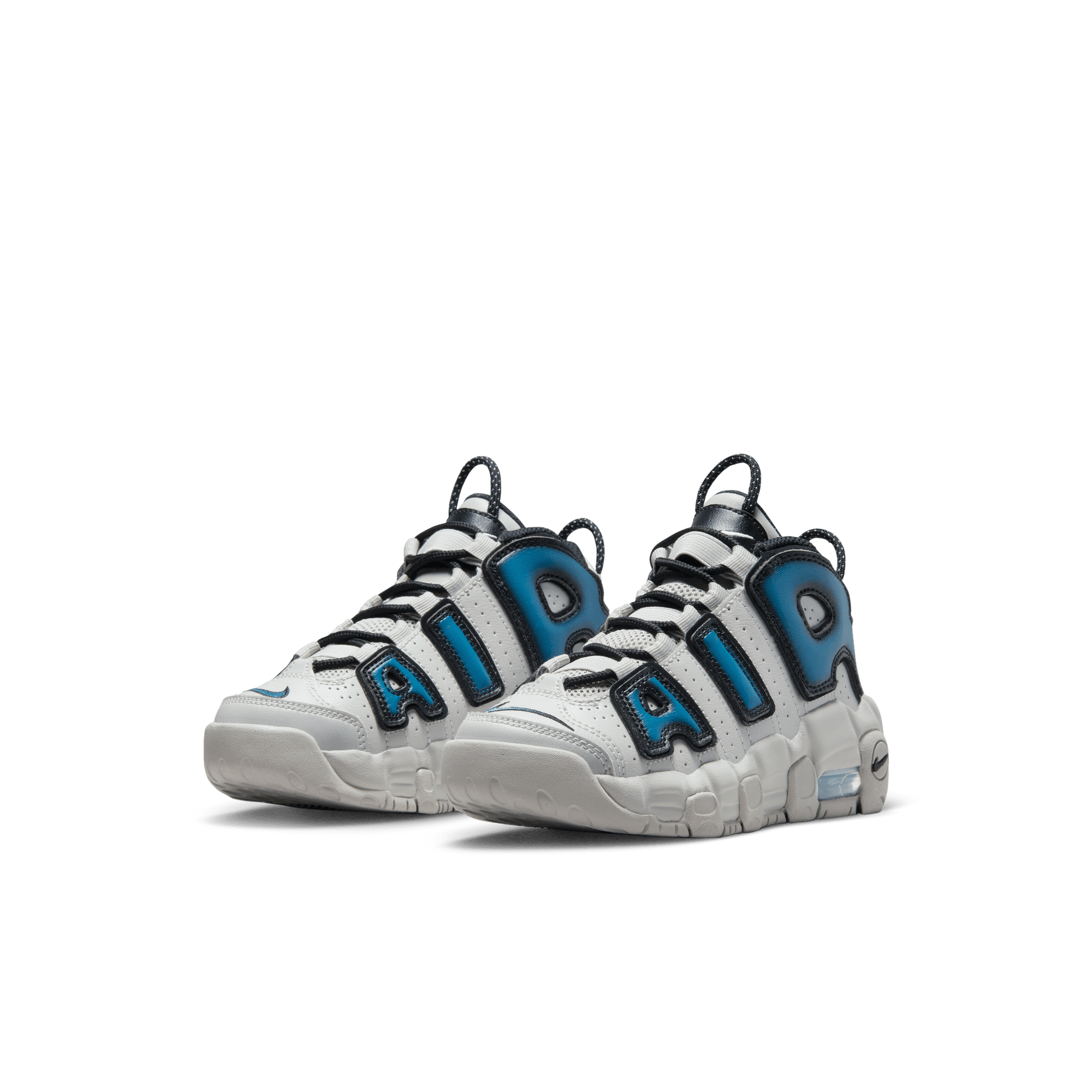 Little Kids' Nike Air More Uptempo "Industrial Blue"