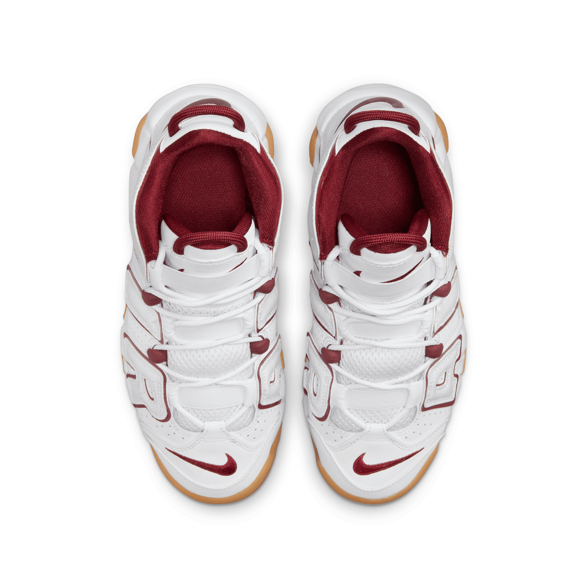 Big Kids' Nike Air More Uptempo “Team Red/Gum”