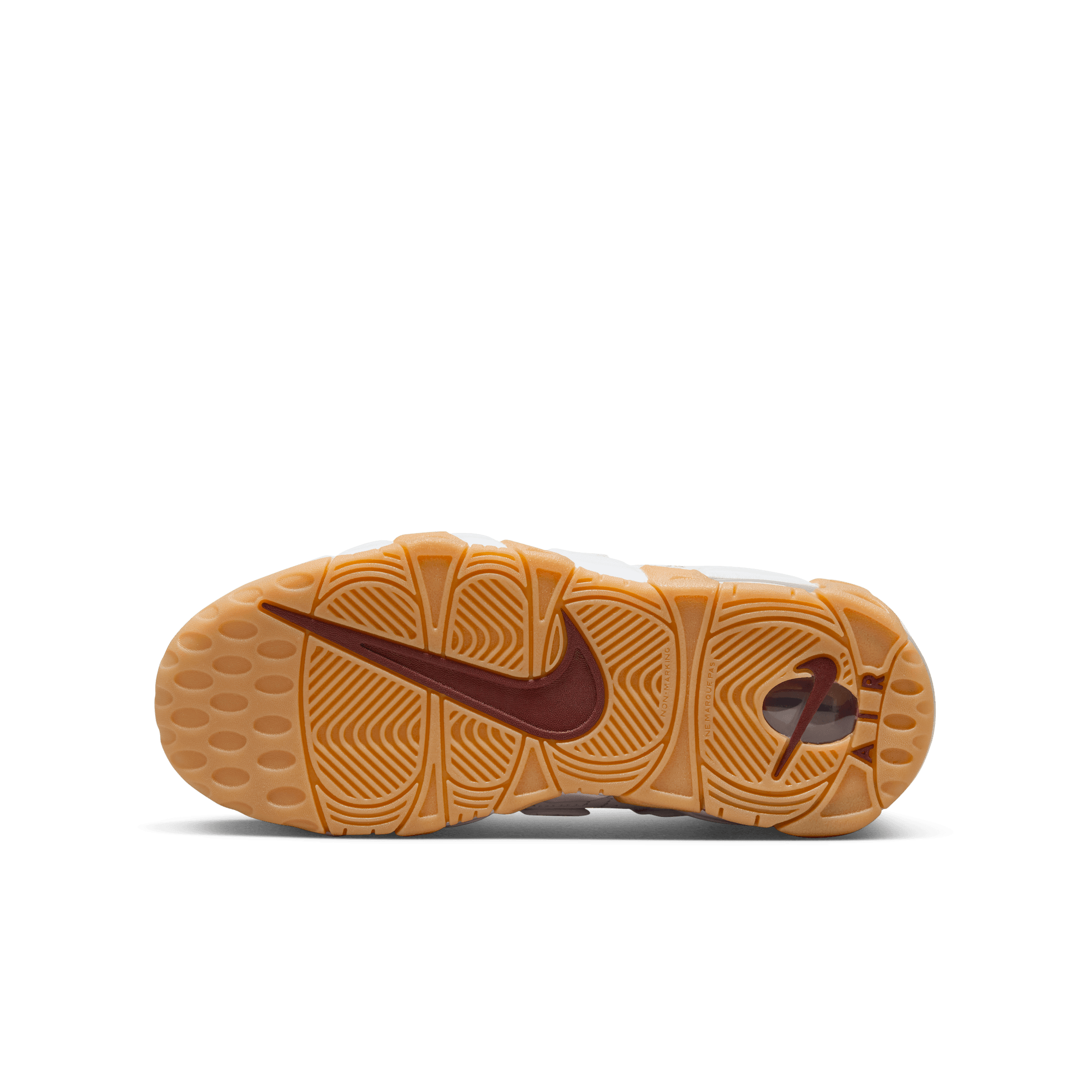 Big Kids' Nike Air More Uptempo “Team Red/Gum”