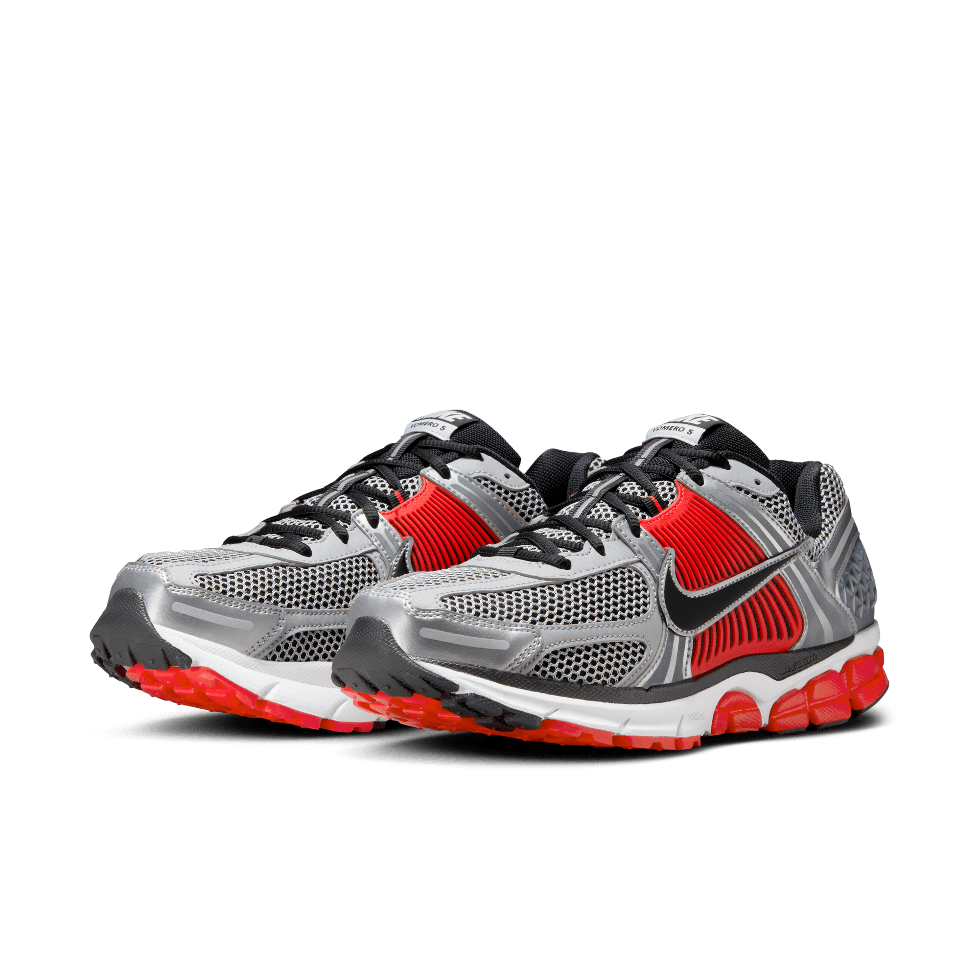 Men's Nike Zoom Vomero 5 "Bright Crimson Metallic Silver"