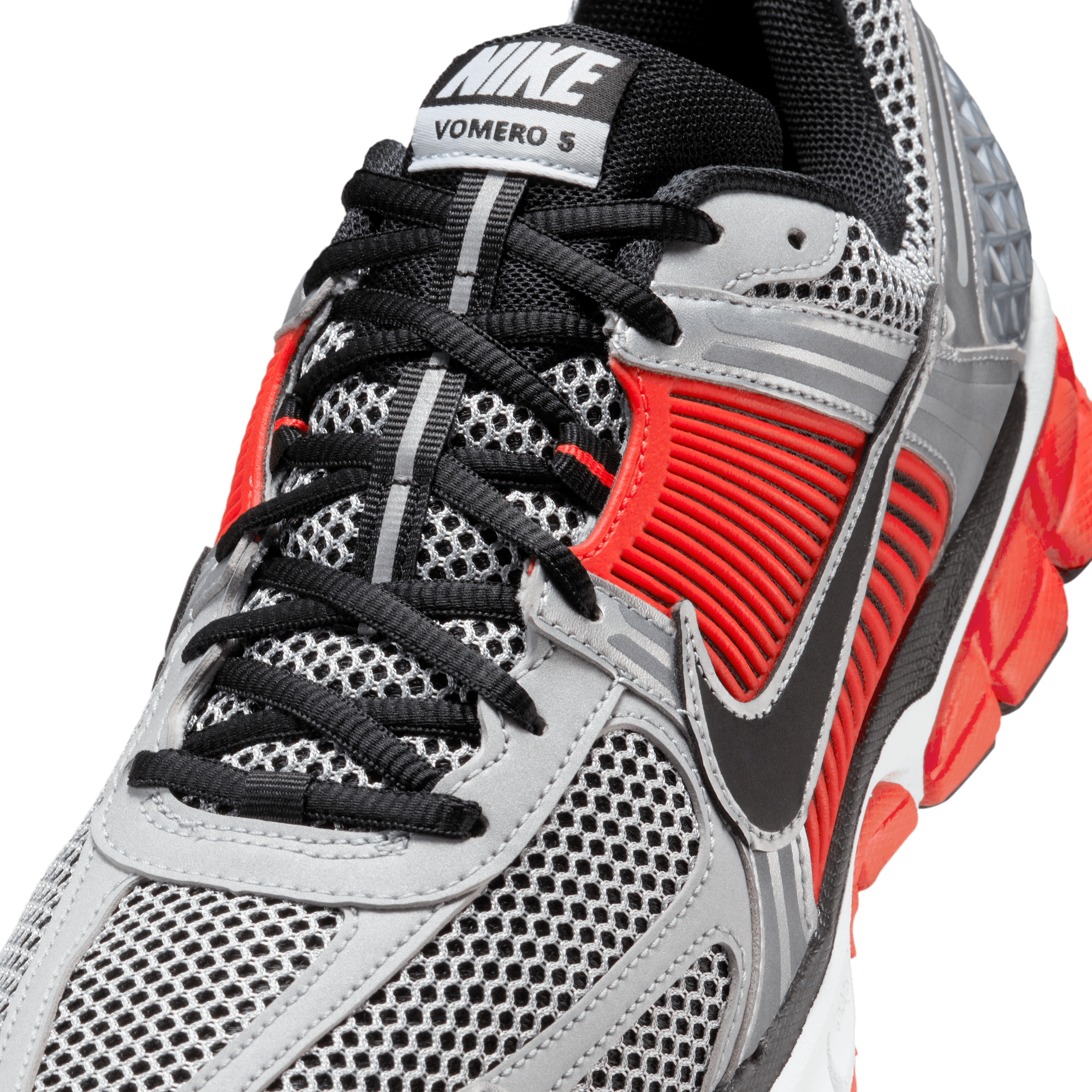 Men's Nike Zoom Vomero 5 "Bright Crimson Metallic Silver"
