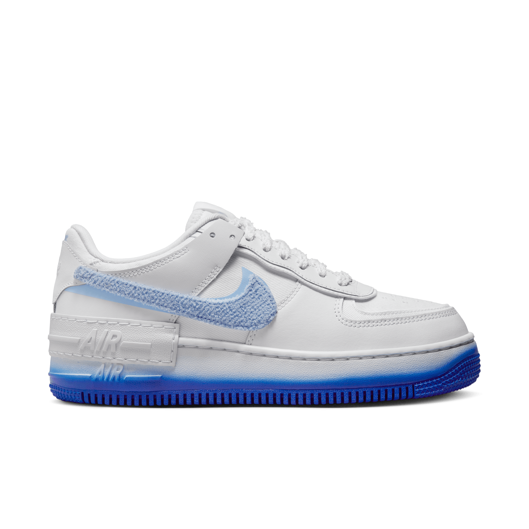 Women's Nike Air Force 1 Shadow "Chenille Swoosh Blue Tint"