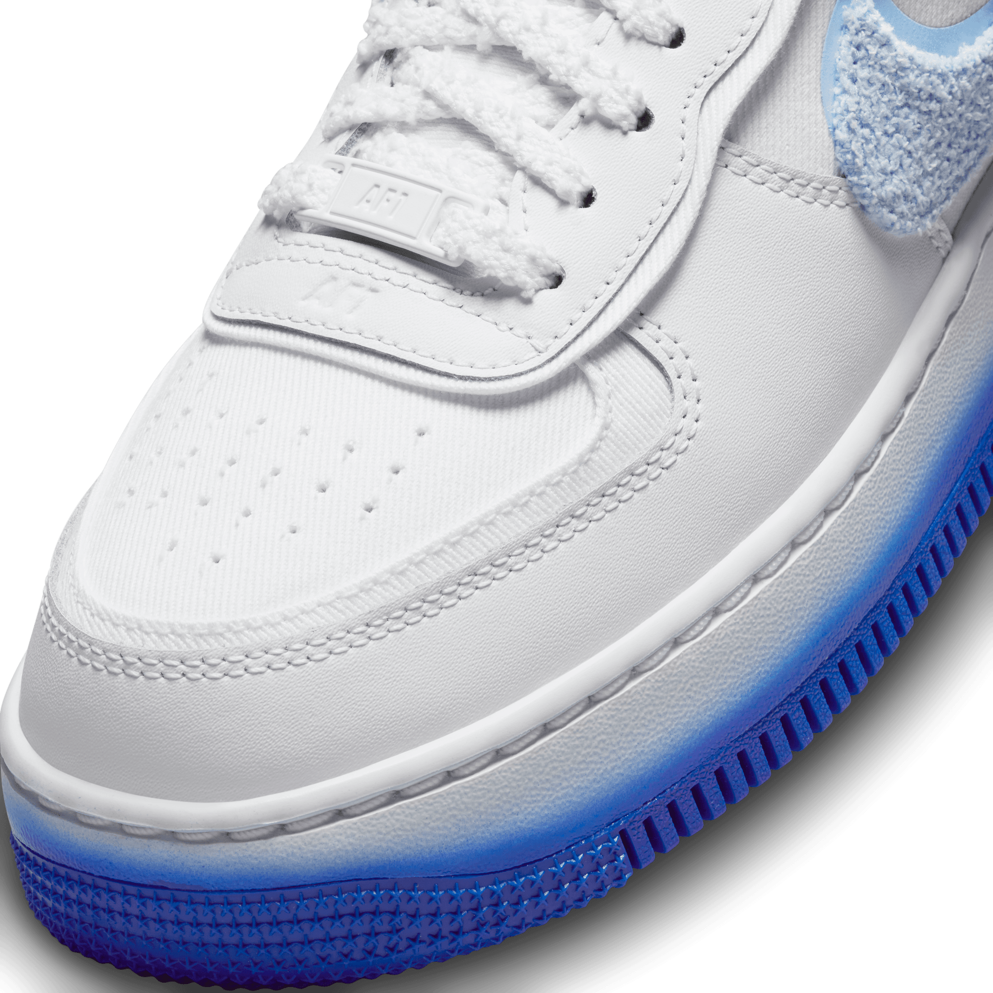 Women's Nike Air Force 1 Shadow "Chenille Swoosh Blue Tint"