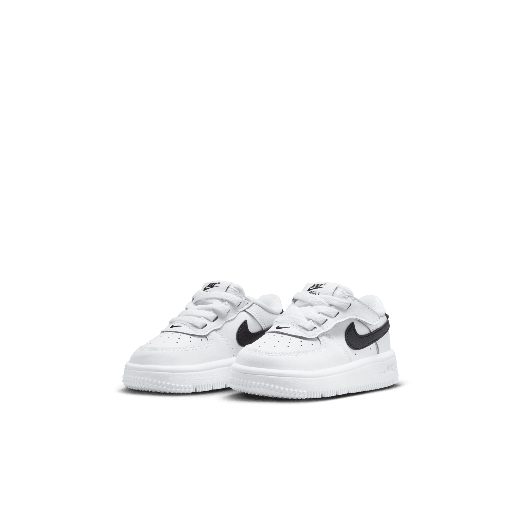 Baby/Toddler Nike Force 1 Low EasyOn "White Black"