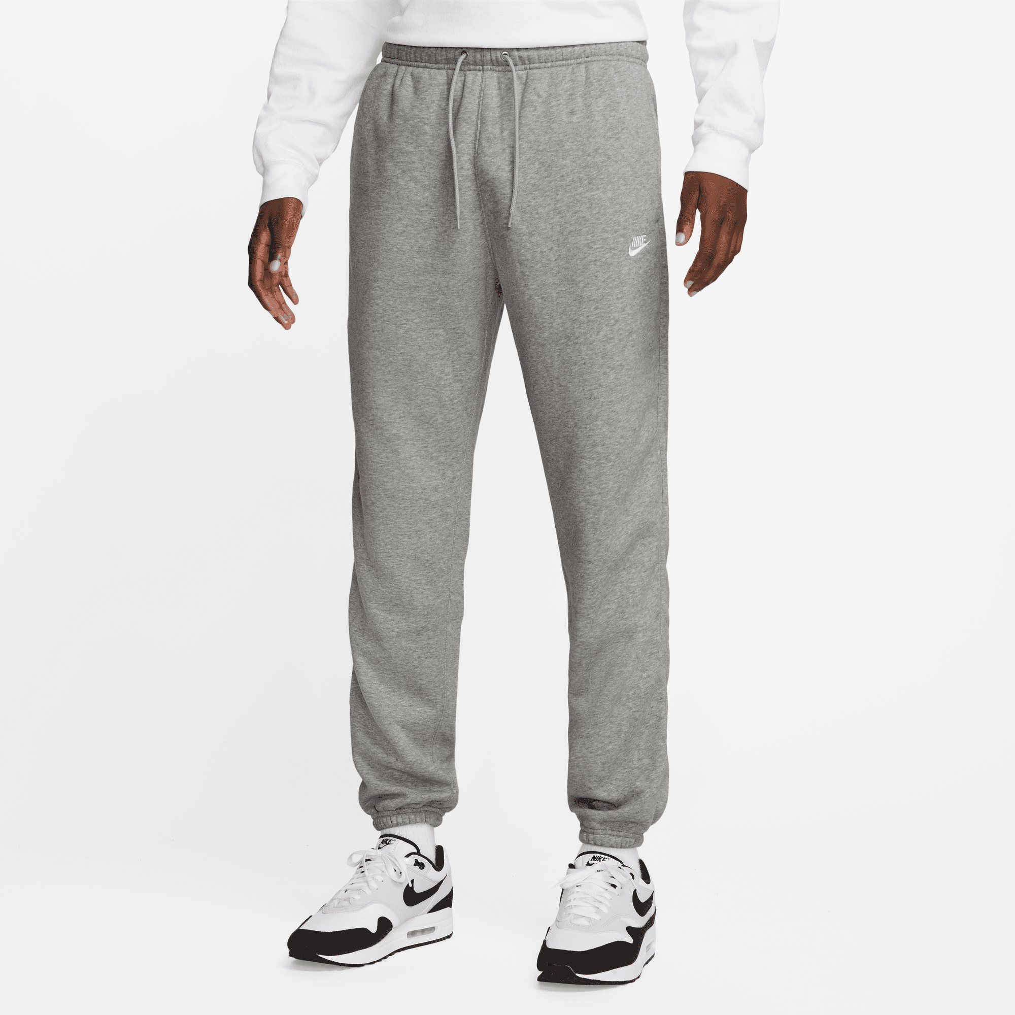 Men's Nike Club Cuffed Brushed Fleece Pants
