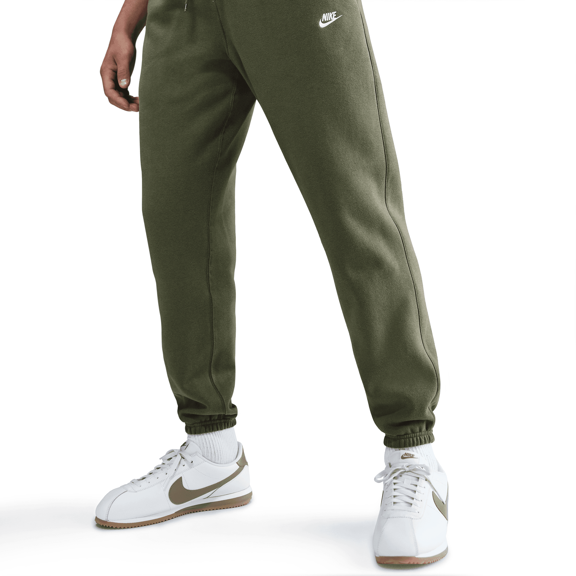 Men's Nike Club Cuffed Brushed Fleece Pants