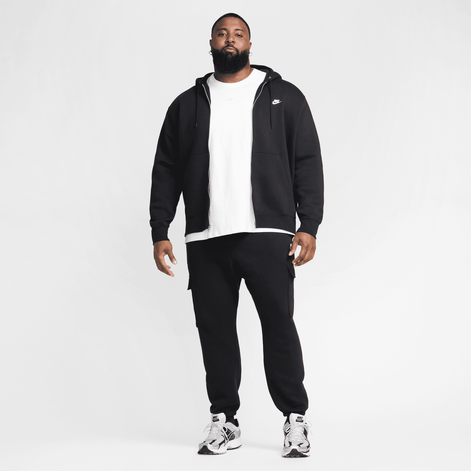 Men's Nike Club Full-Zip Fleece Hoodie