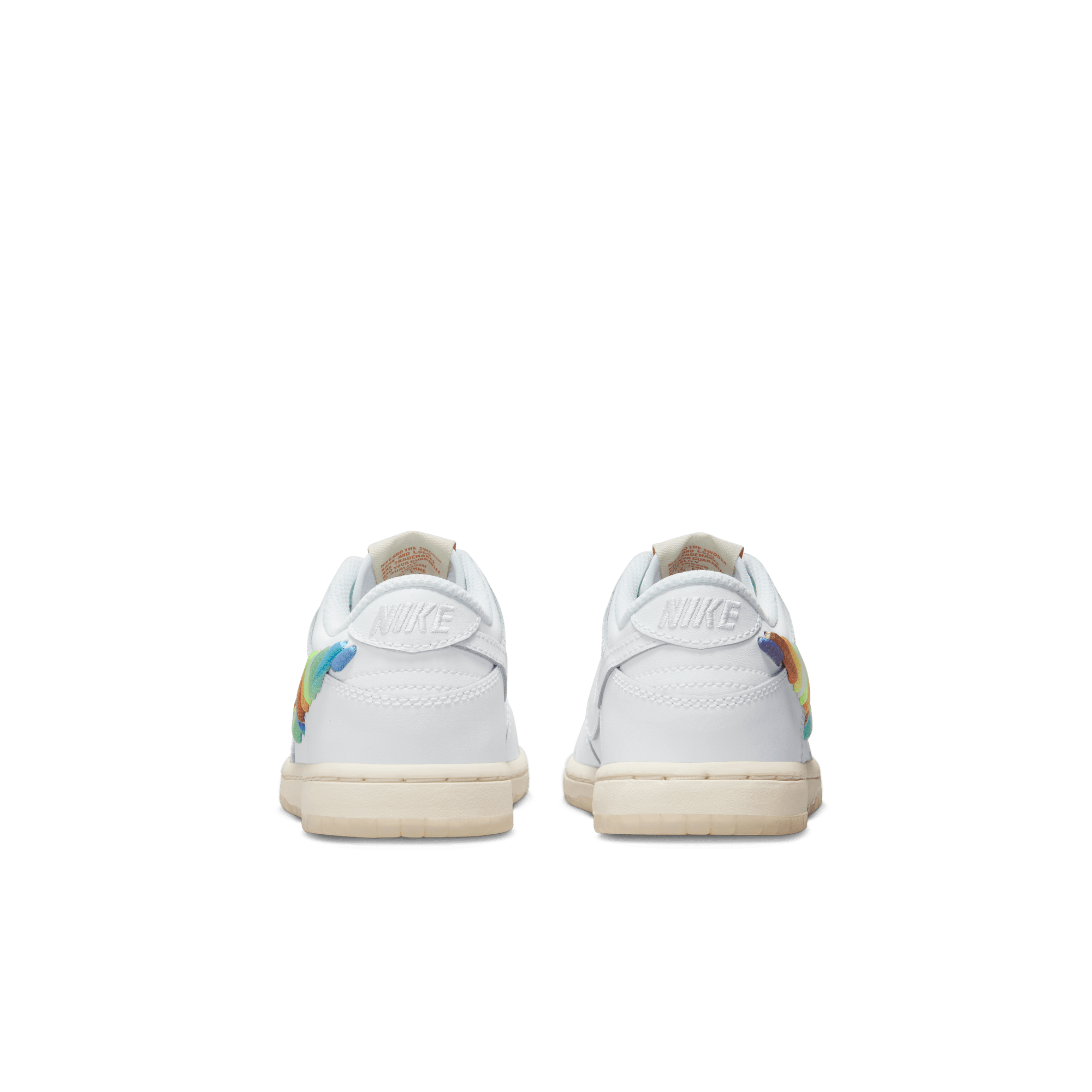 Little Kids' Nike Dunk Low SE "Rainbow Swoosh"
