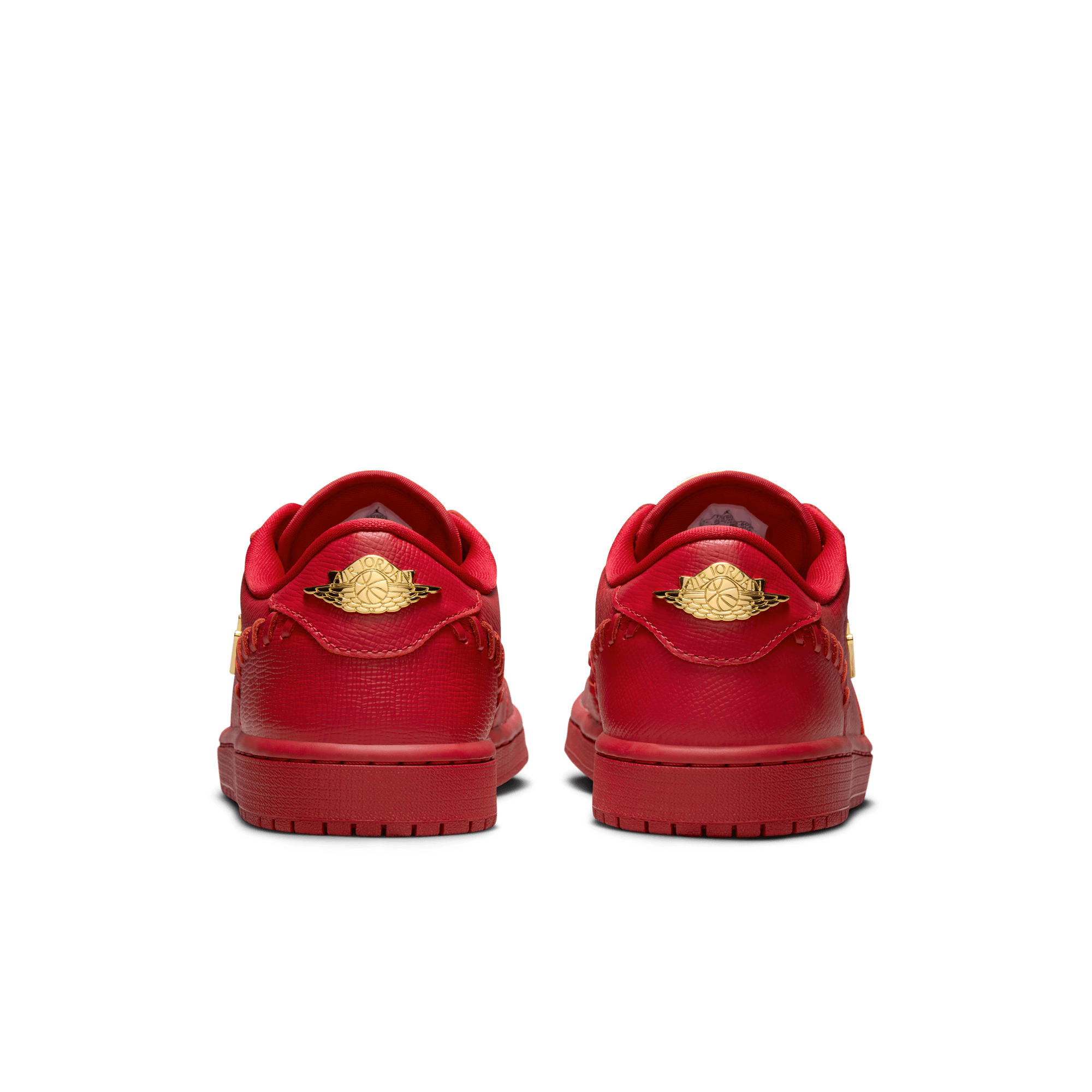 Women's Air Jordan 1 Low Method of Make "Gym Red Metallic Gold"