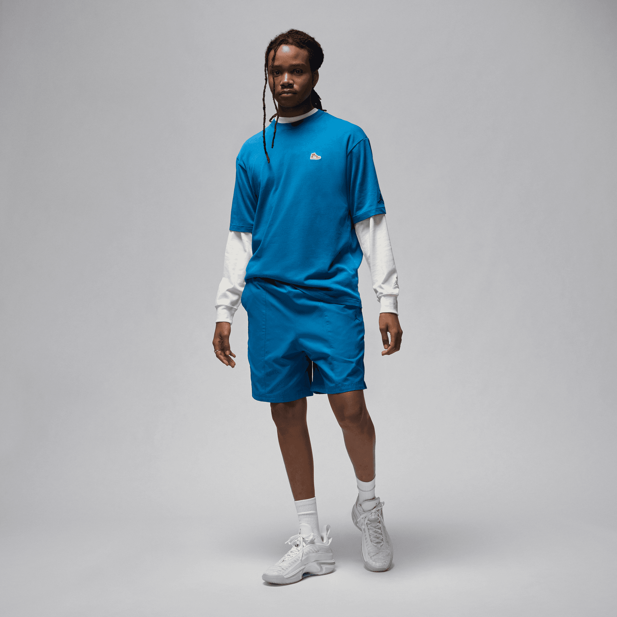 Men's Jordan Brand T-Shirts "Industrial Blue"