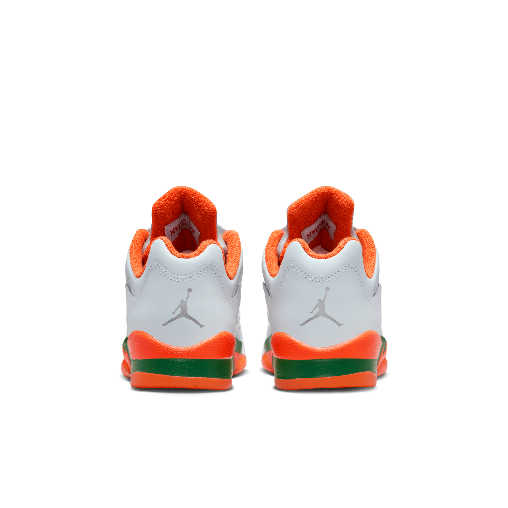 Big Kids' Air Jordan 5 Retro Low "Miami Hurricanes"
