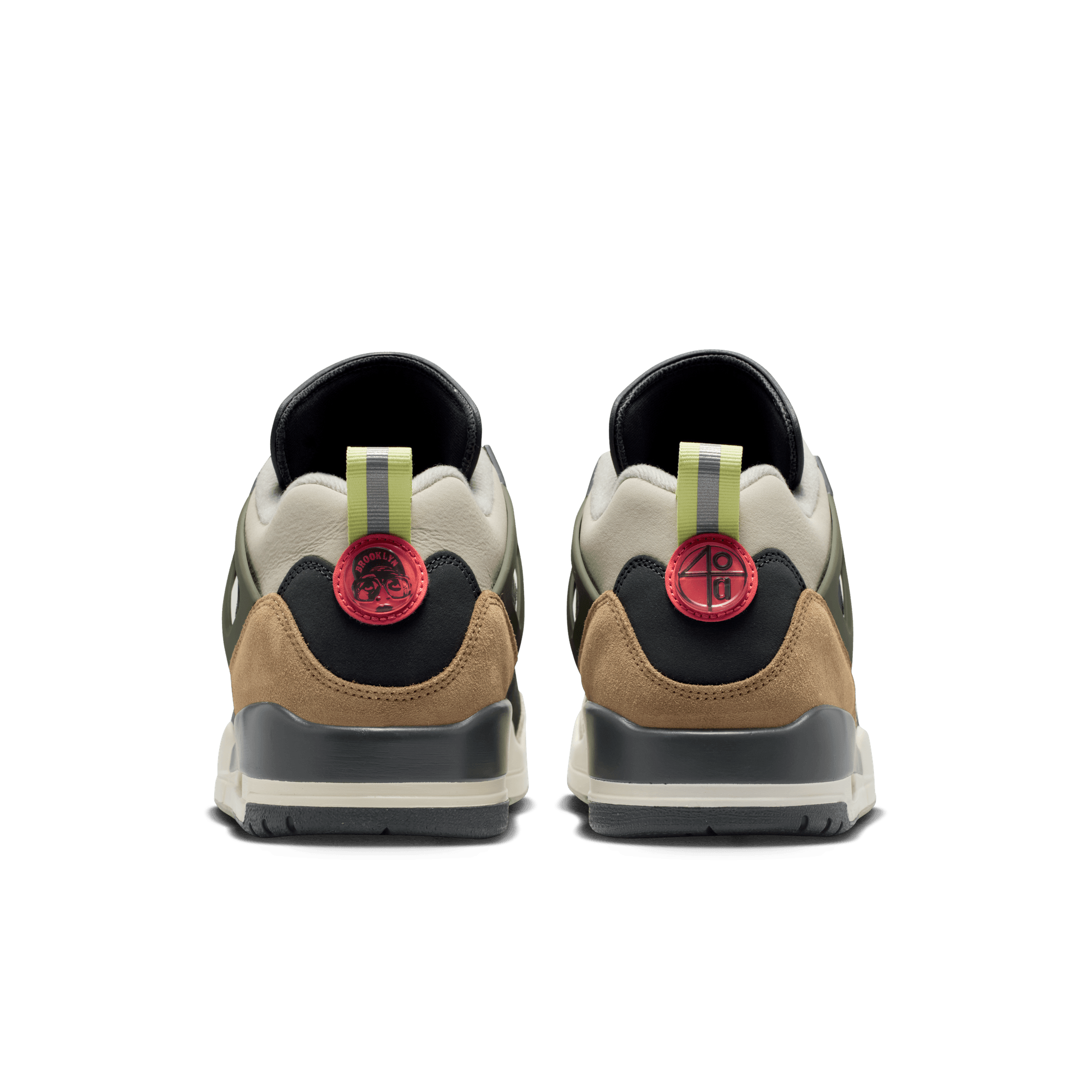 Men's Jordan Spizike Low "Anthracite Mango Cargo Khaki"