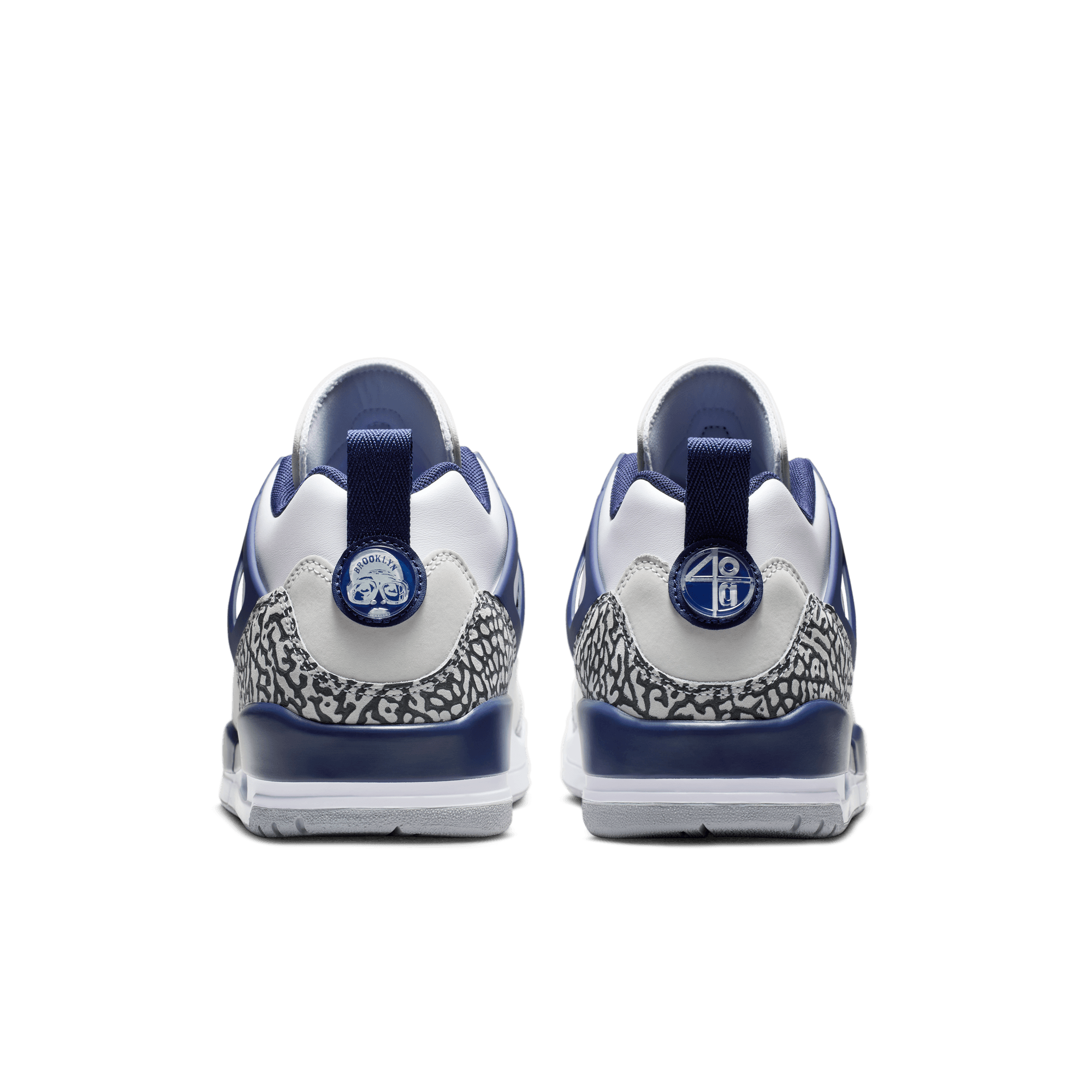 Men's Jordan Spizike Low "White Midnight Navy"