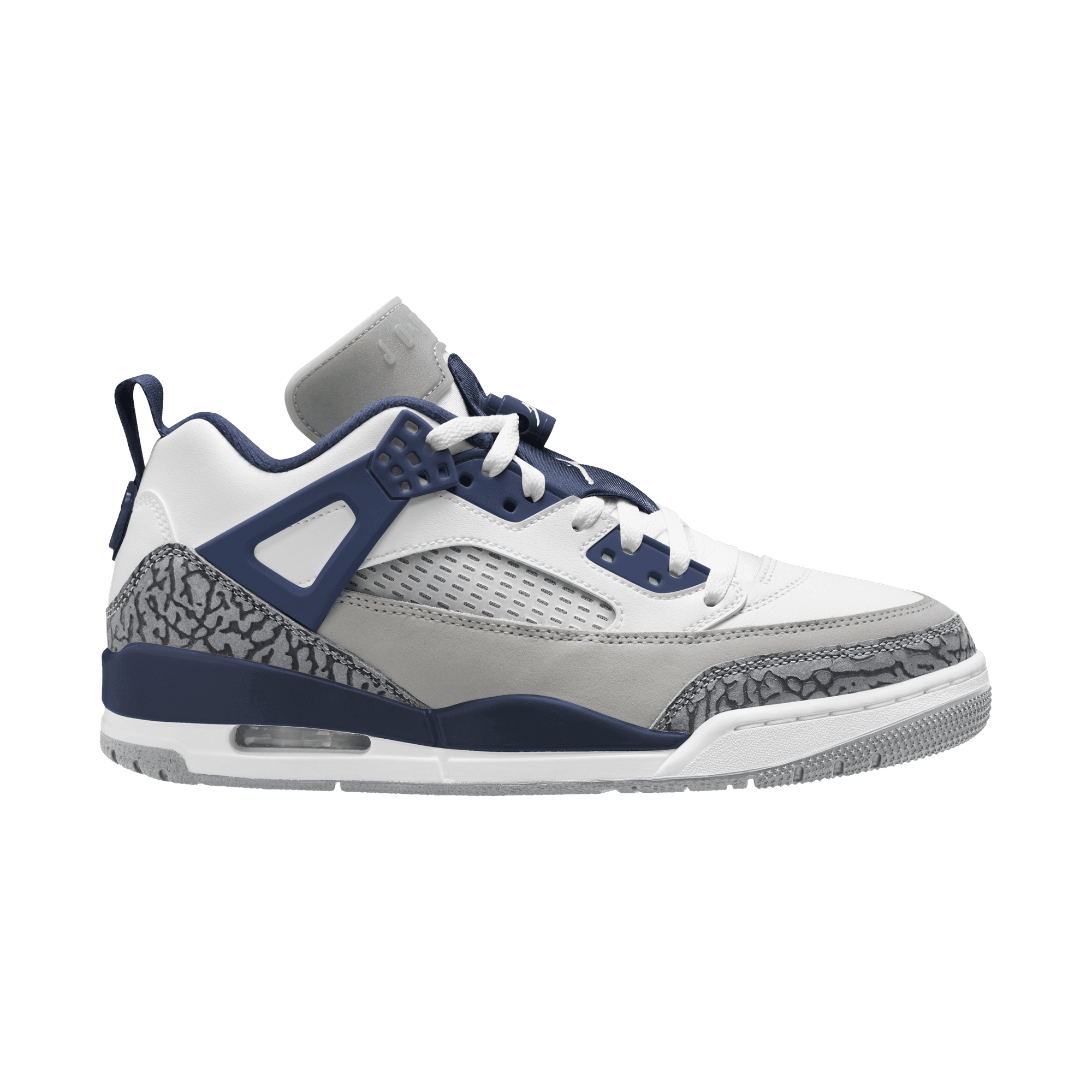 Men's Jordan Spizike Low "White Midnight Navy"