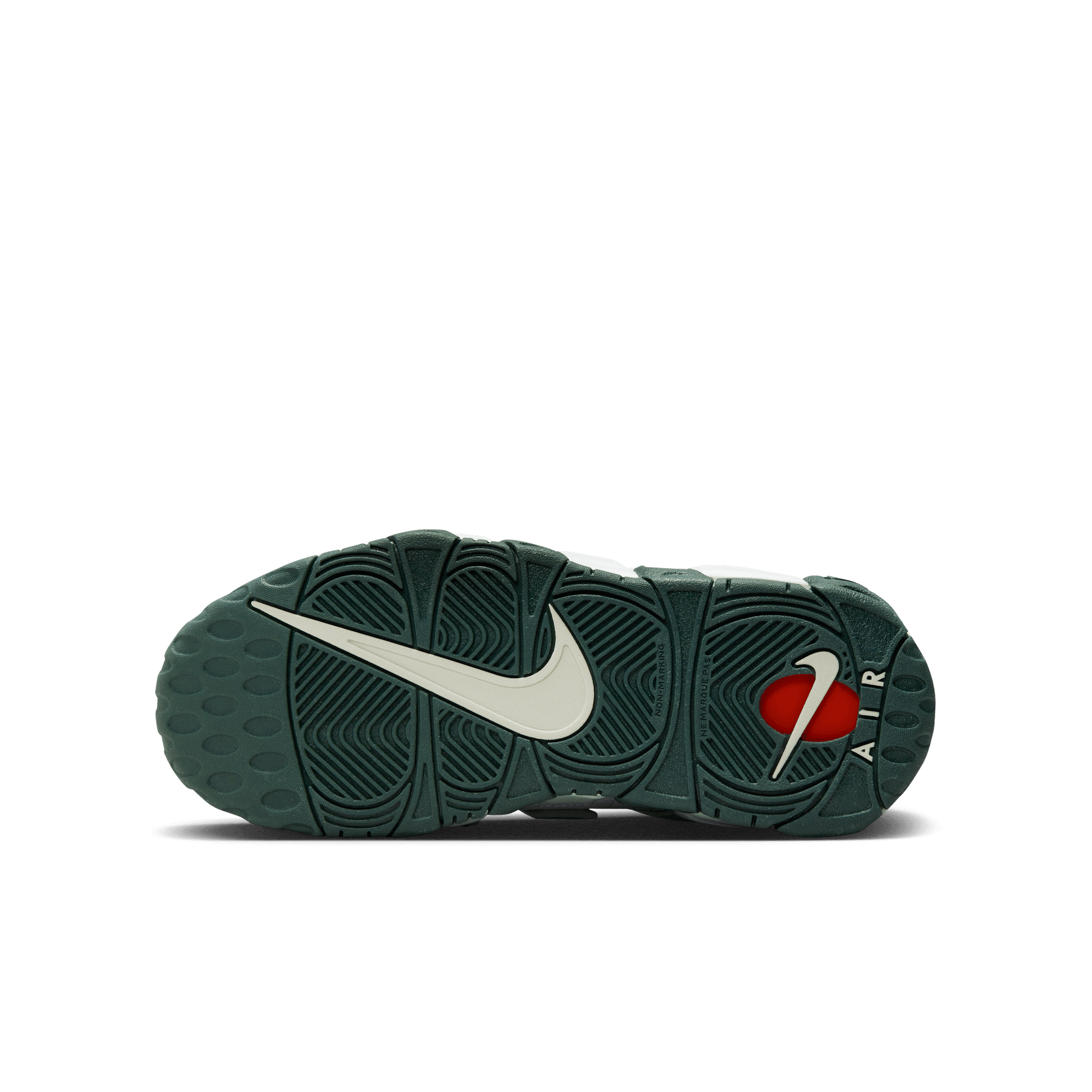 Big Kids' Nike Air More Uptempo "White Vintage Green"