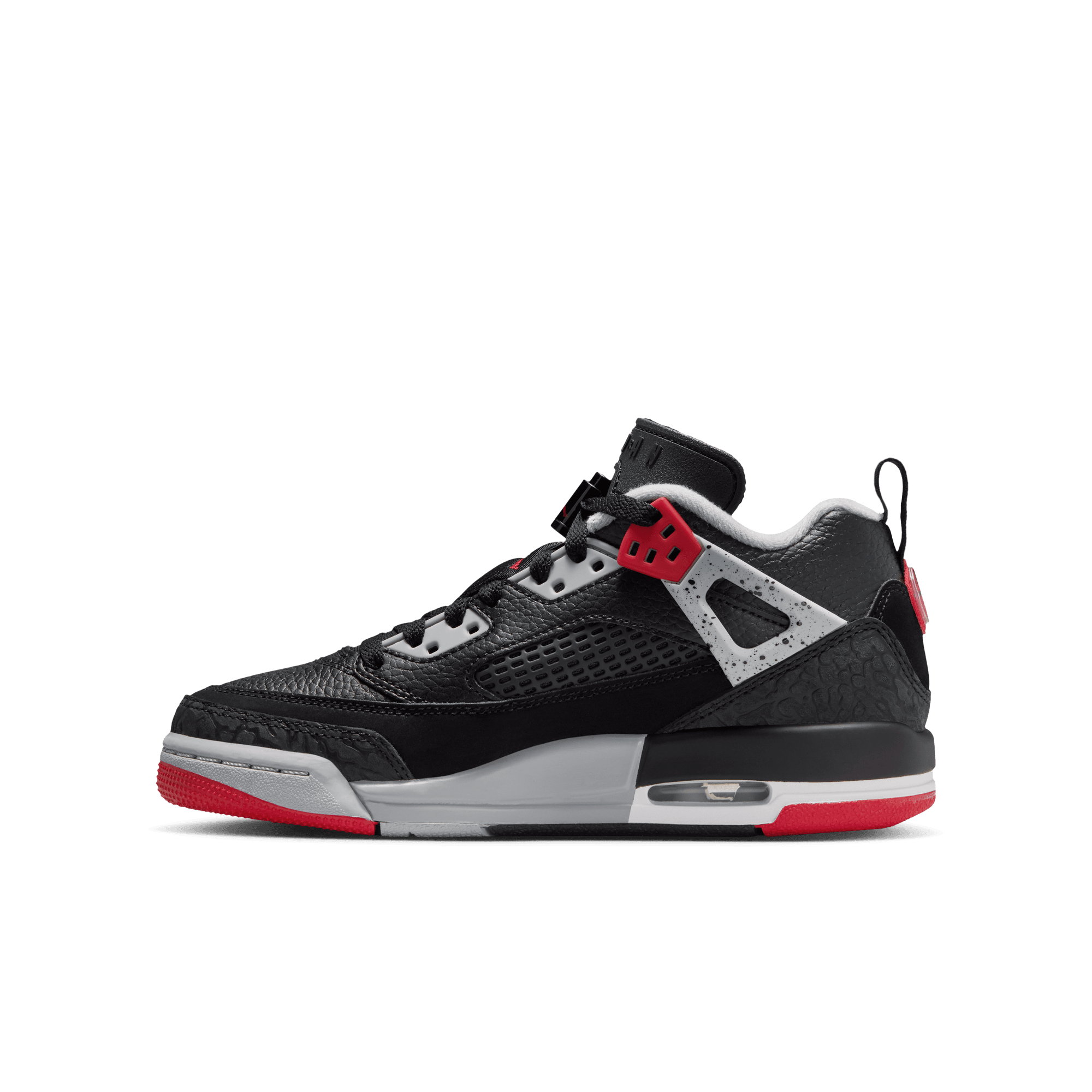 Big Kids' Jordan Spizike Low "Black Cement"