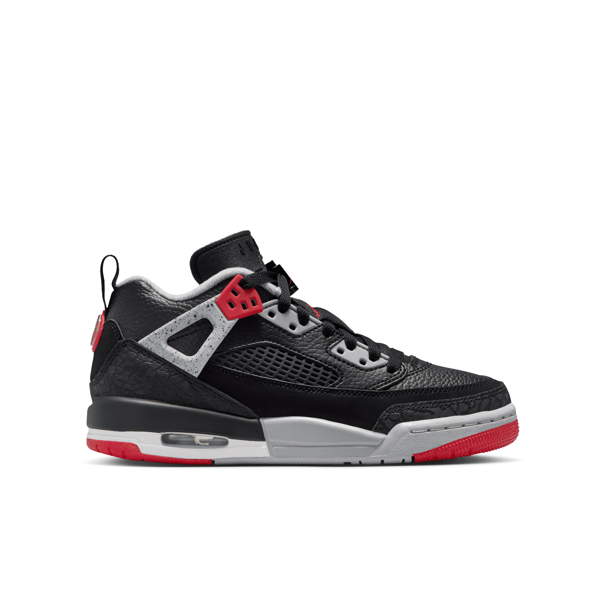 Big Kids' Jordan Spizike Low "Black Cement"