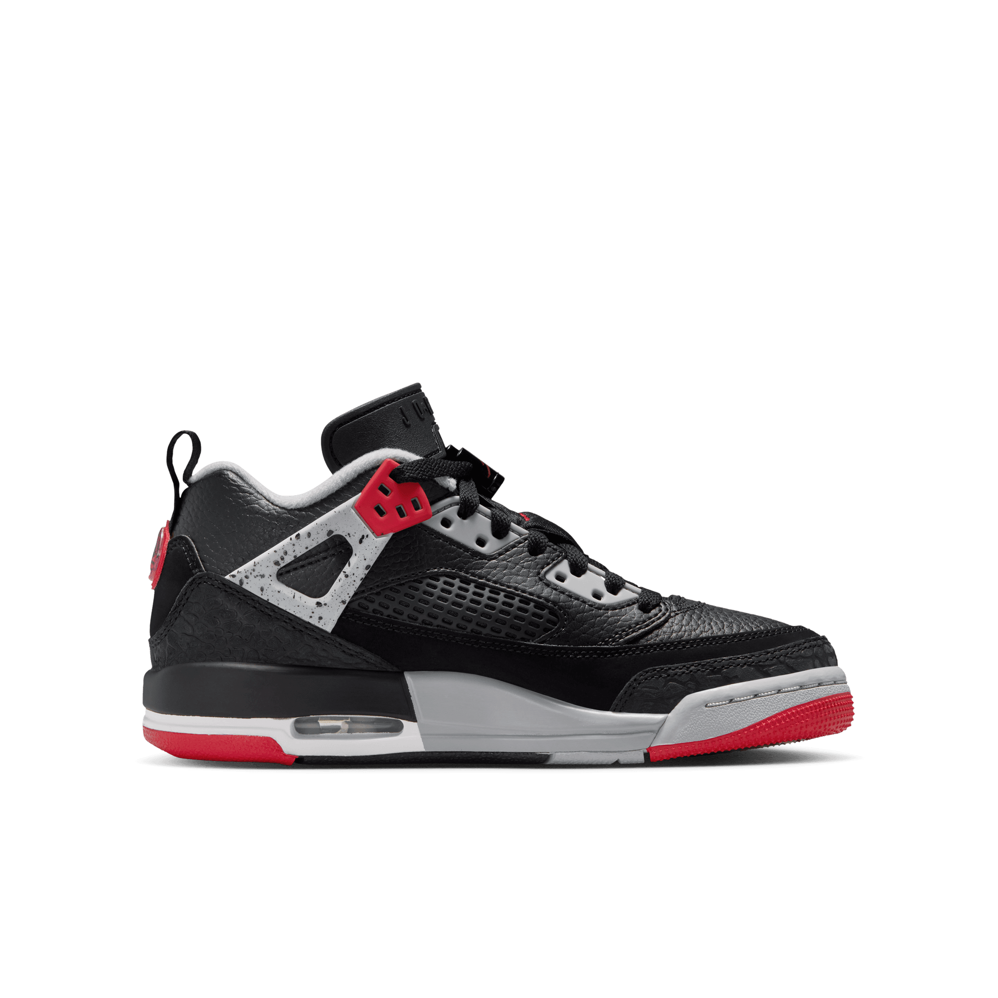 Big Kids' Jordan Spizike Low "Black Cement"