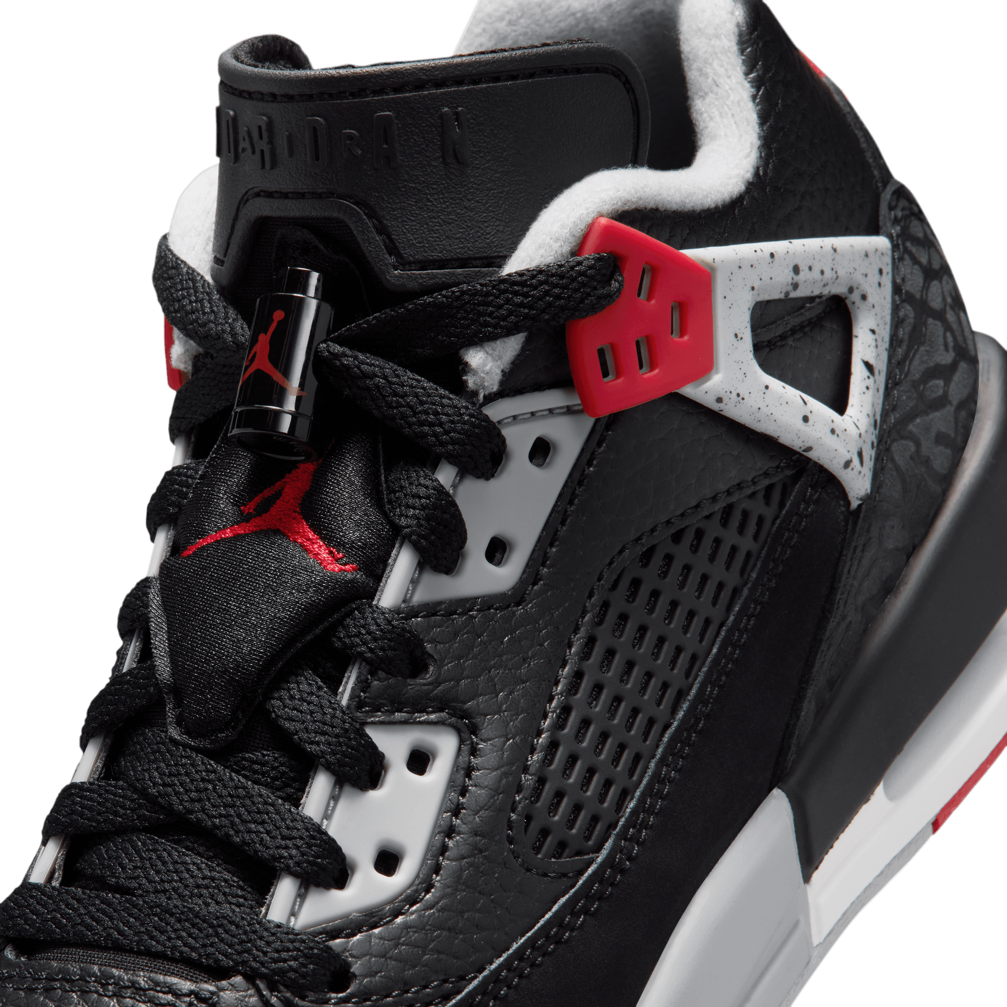 Big Kids' Jordan Spizike Low "Black Cement"