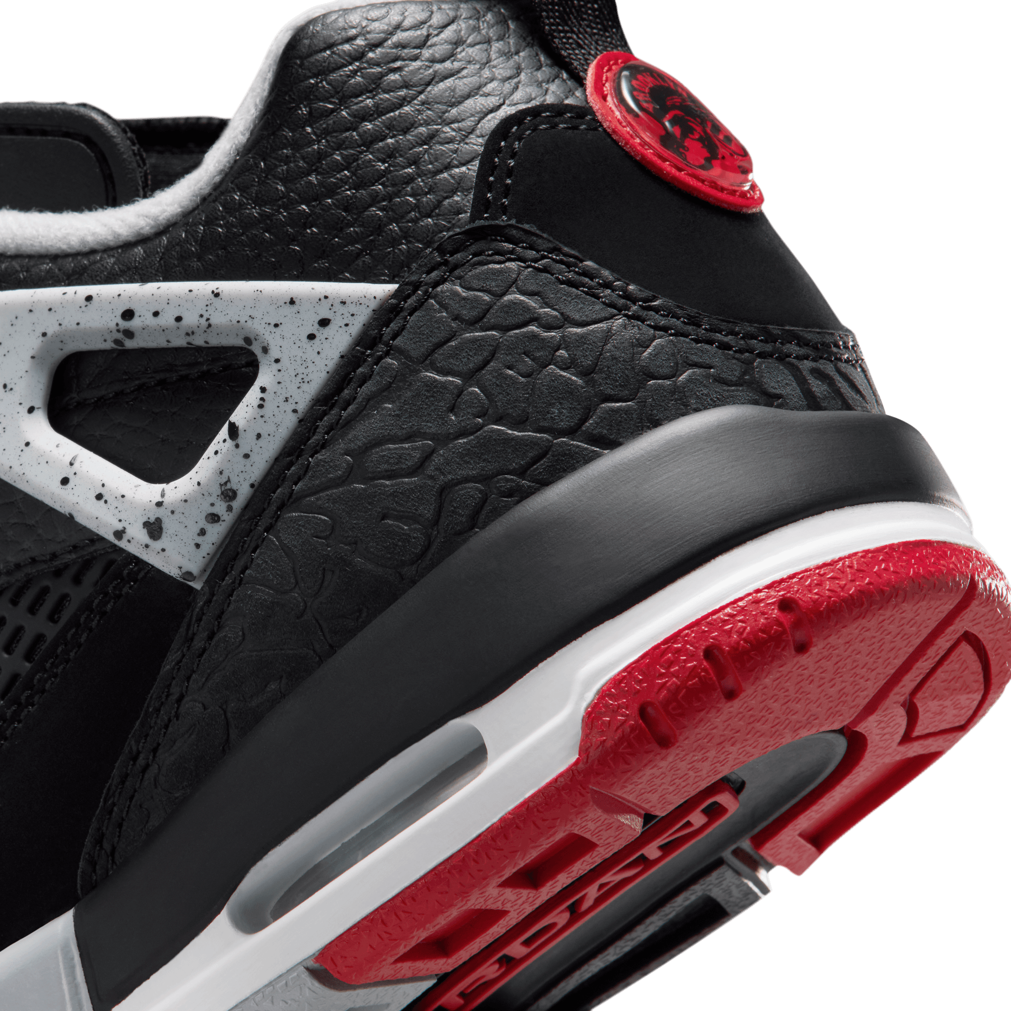 Big Kids' Jordan Spizike Low "Black Cement"