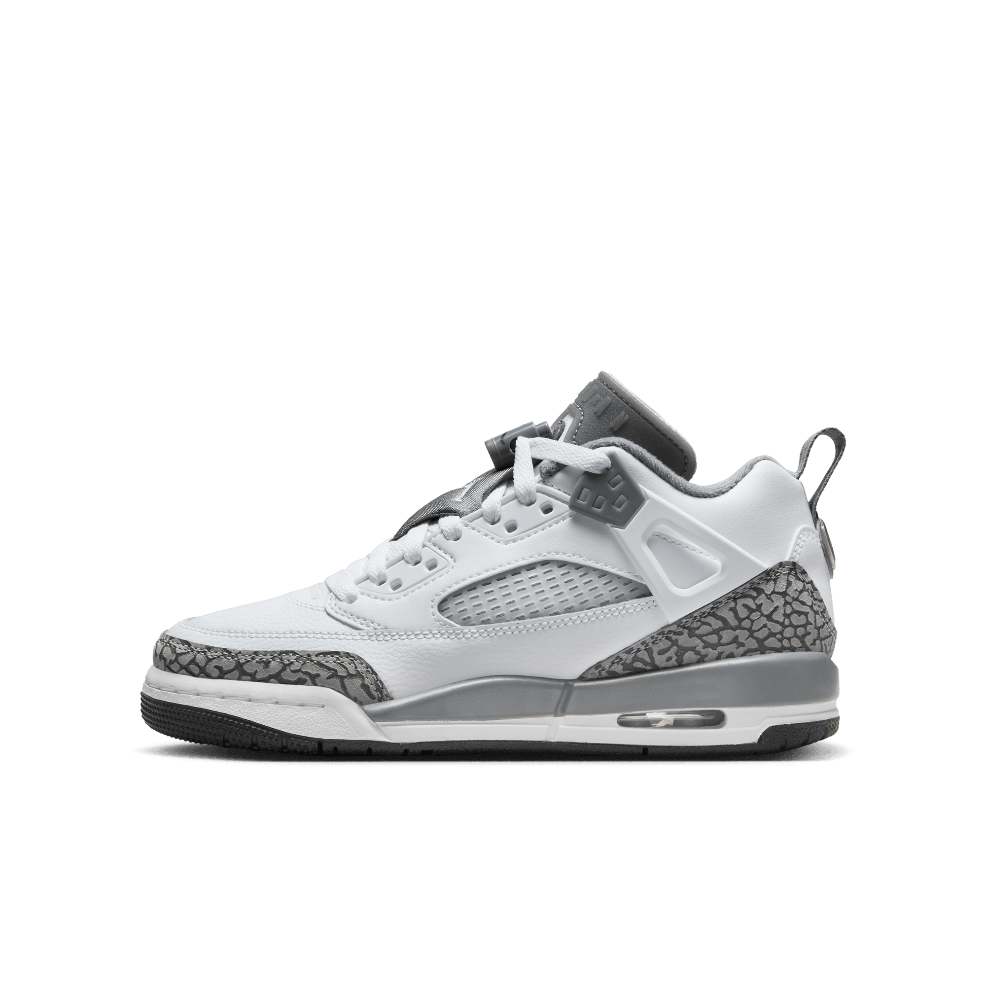 Big Kids' Jordan Spizike Low "White Cool Grey"