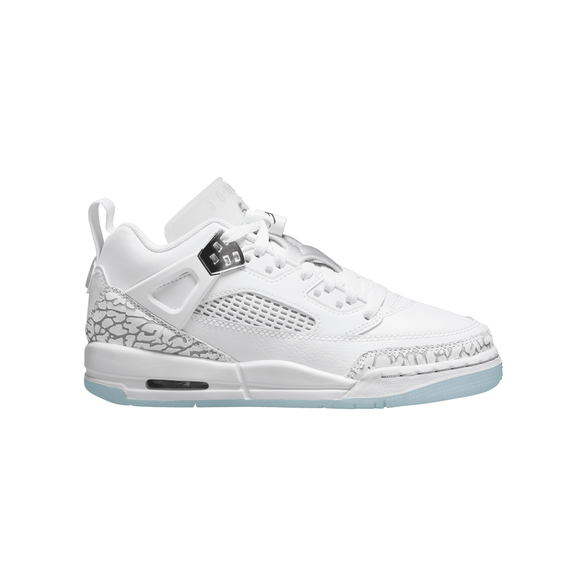 Big Kids' Jordan Spizike Low "White & Barely Blue"