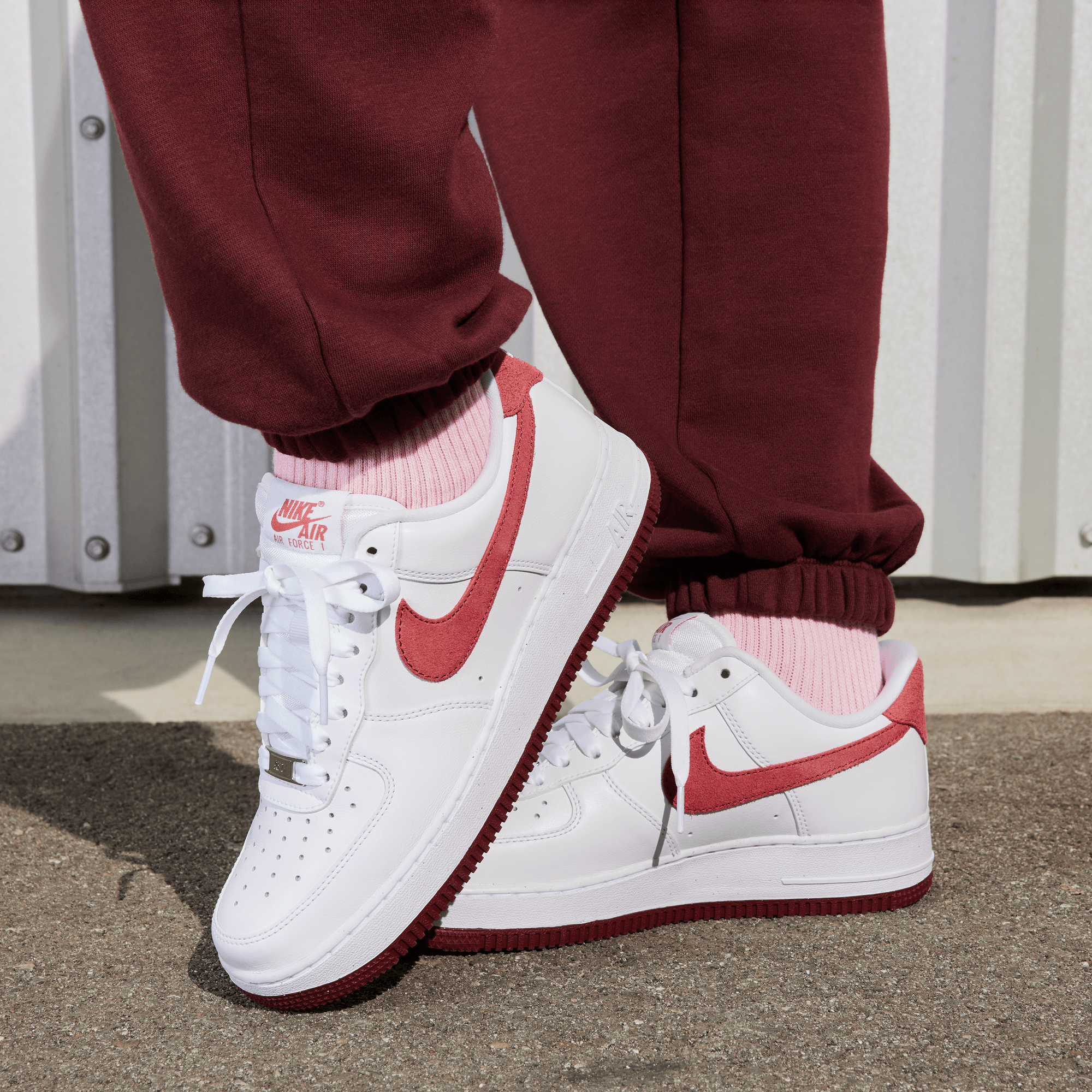 Women's Nike Air Force 1 '07 "Adobe/Valentine's Day"