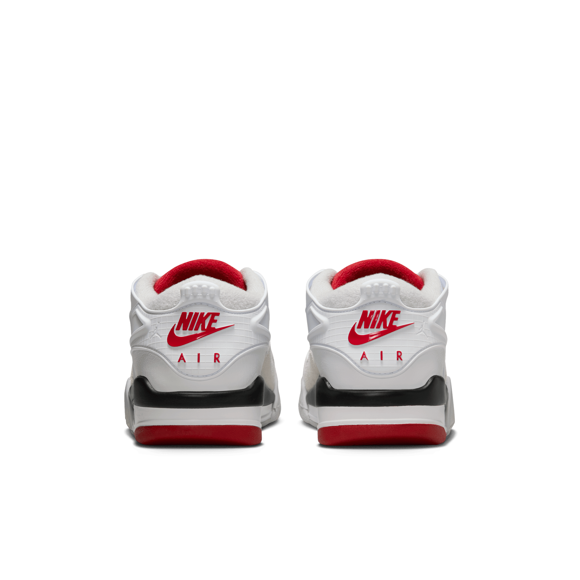 Big Kids' Air Jordan 4RM "White Fire Red"