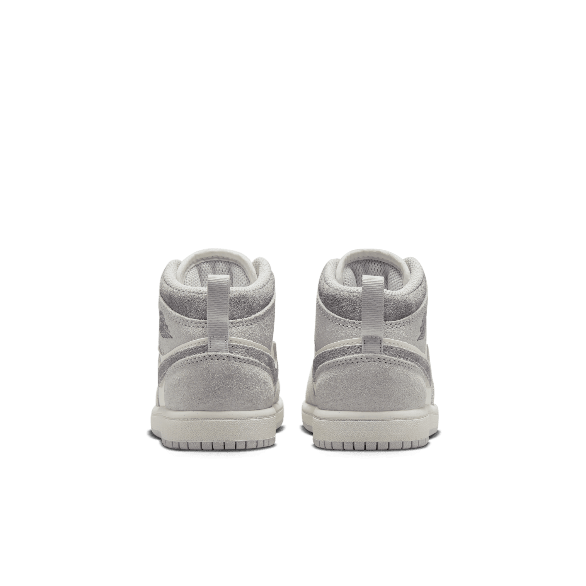 Little Kids' Jordan 1 Mid SE "Smoke Grey-Sail"