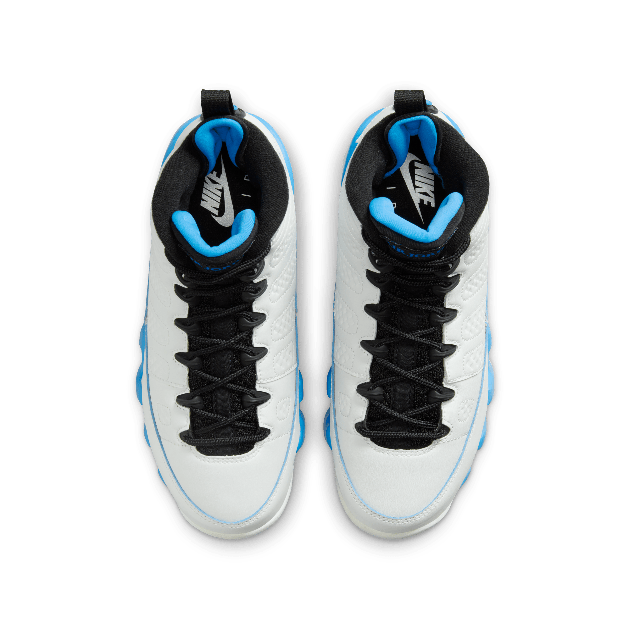 Big Kids' Air Jordan 9 Retro "Powder Blue"