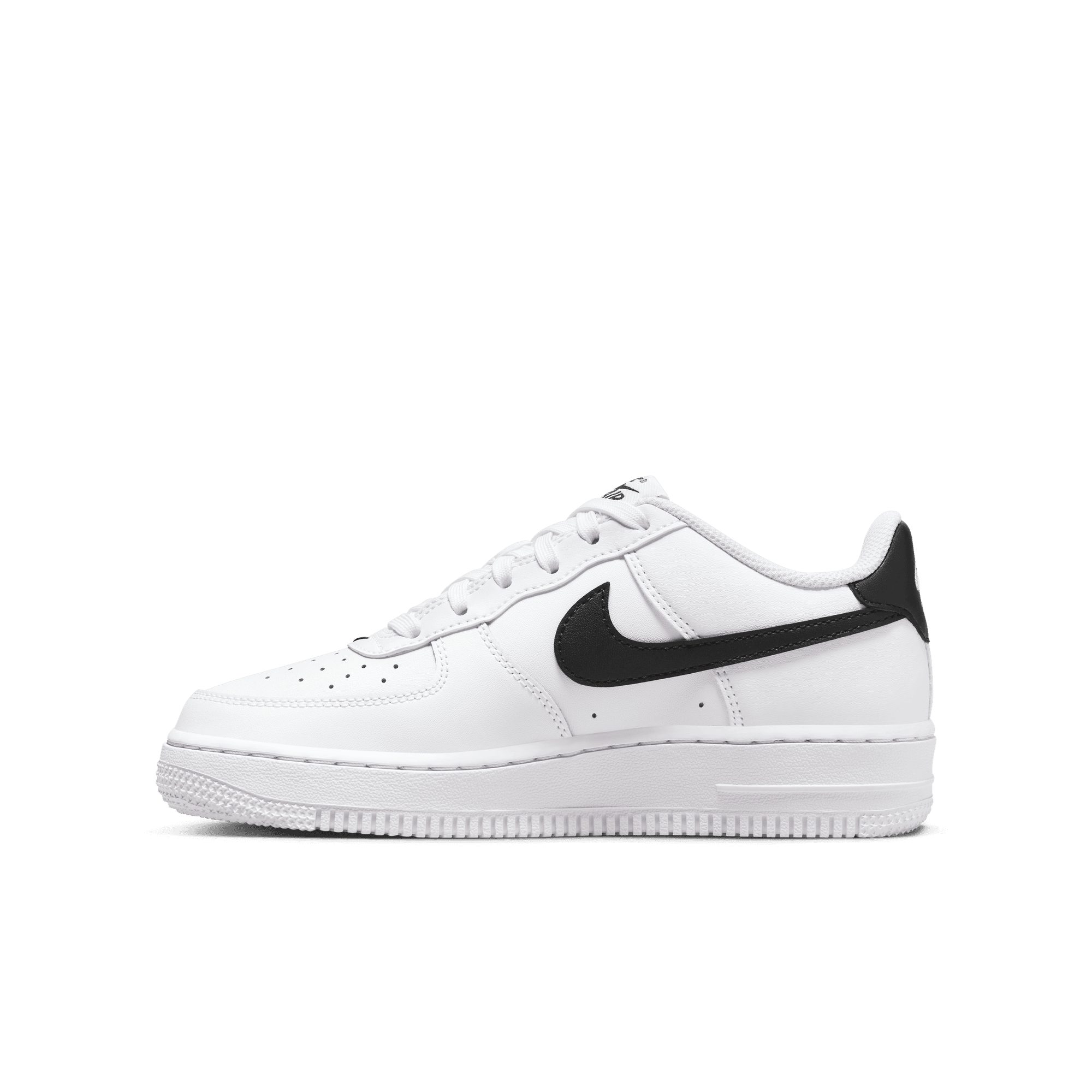Big Kids' Nike Air Force 1 "White Black"