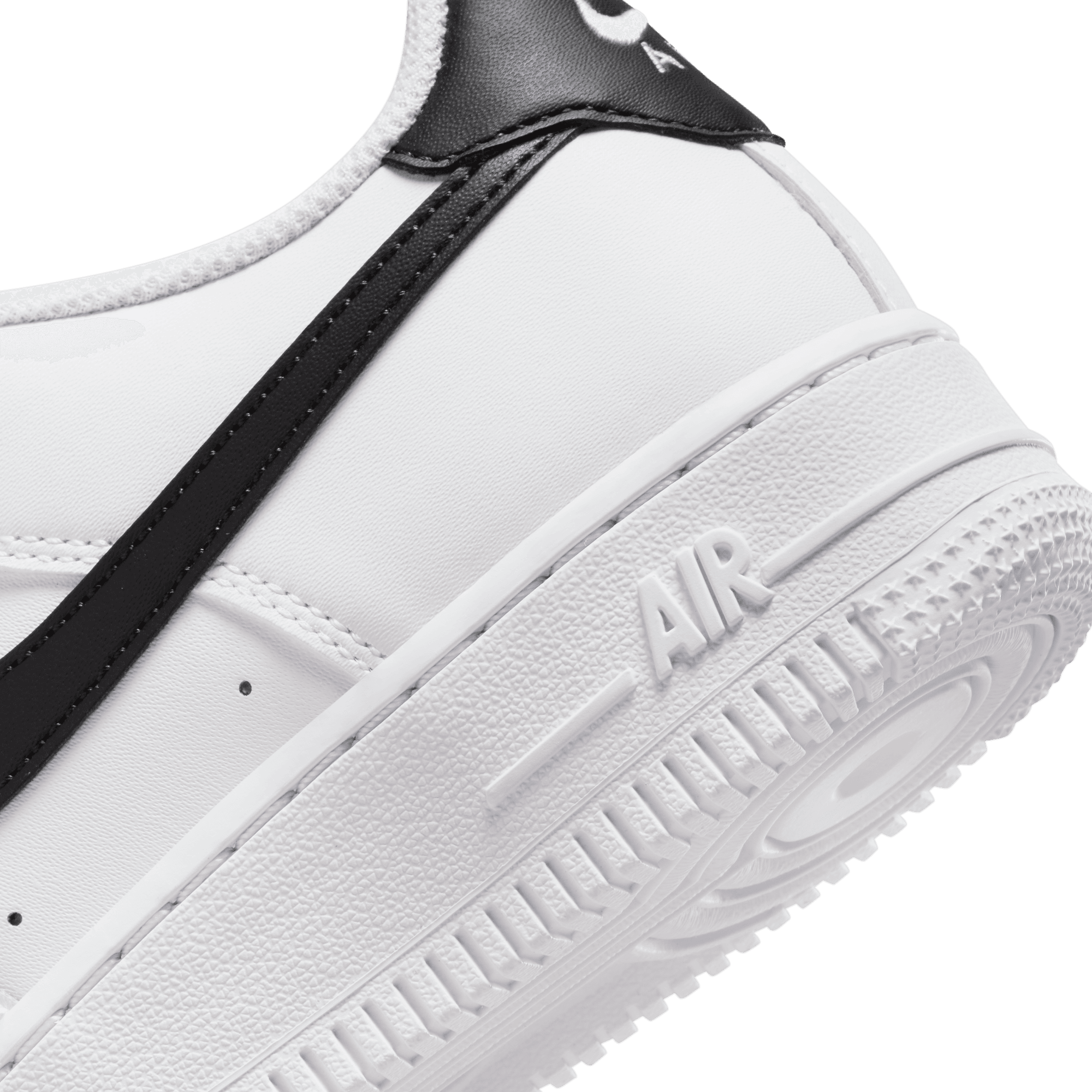 Big Kids' Nike Air Force 1 "White Black"
