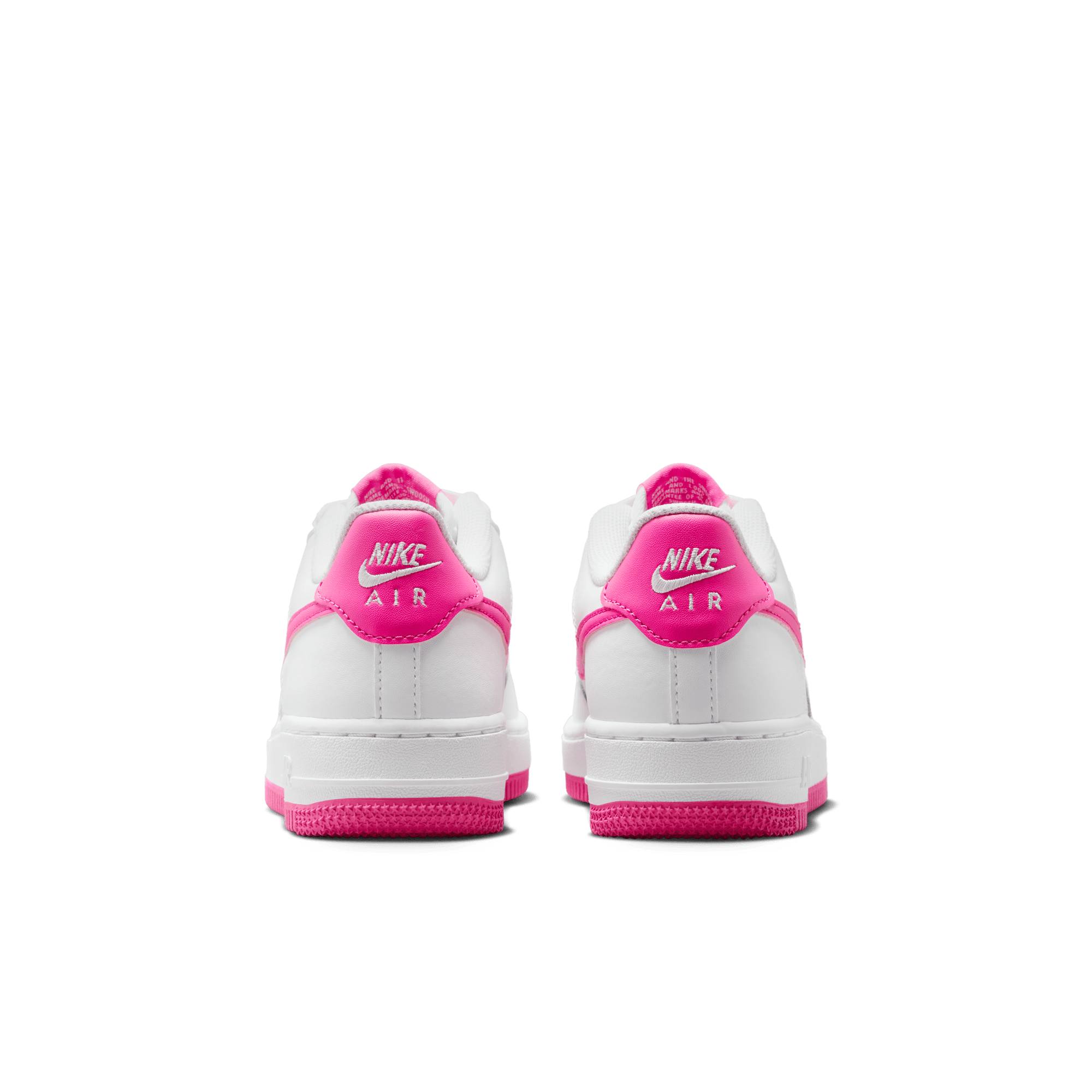Big Kids' Nike Air Force 1 "White Laser Fuchsia"