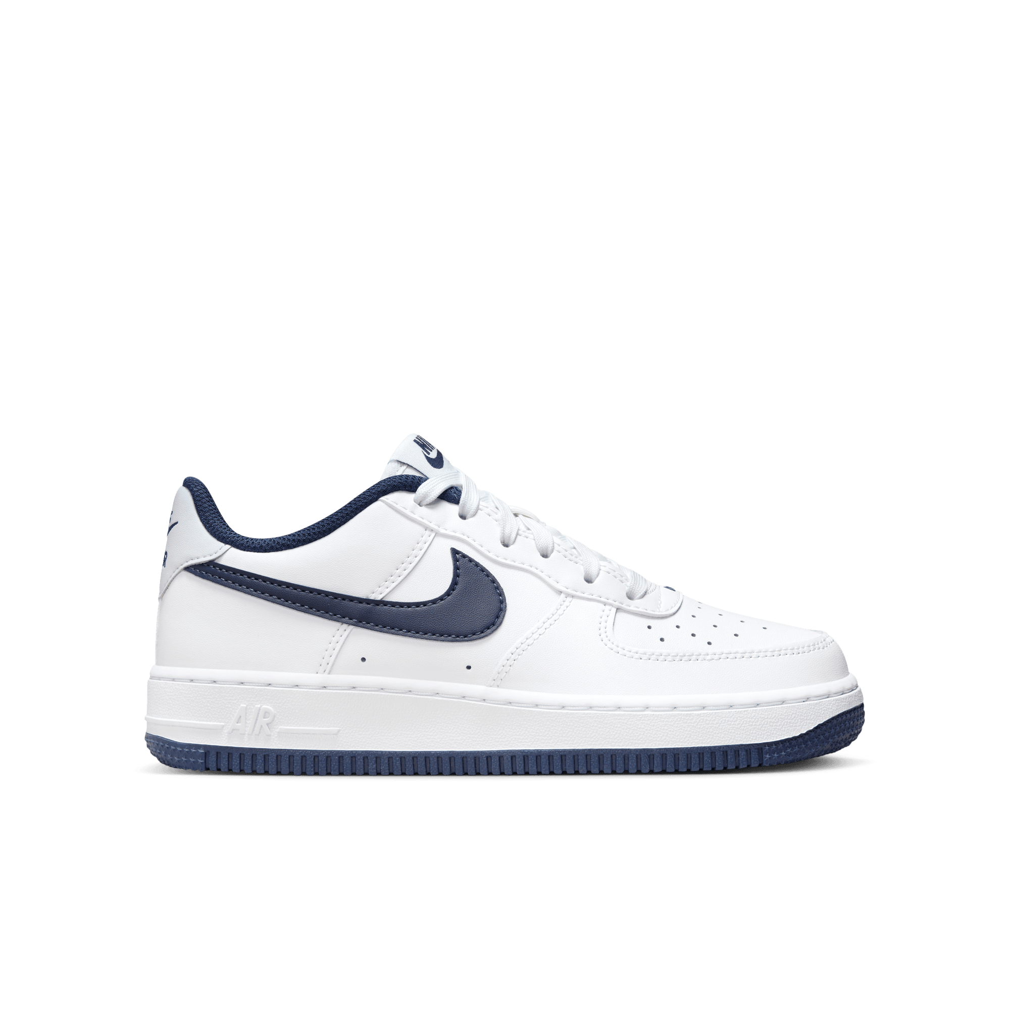Little/Big Kids' Nike Air Force 1 LV8 "White Midnight Navy"