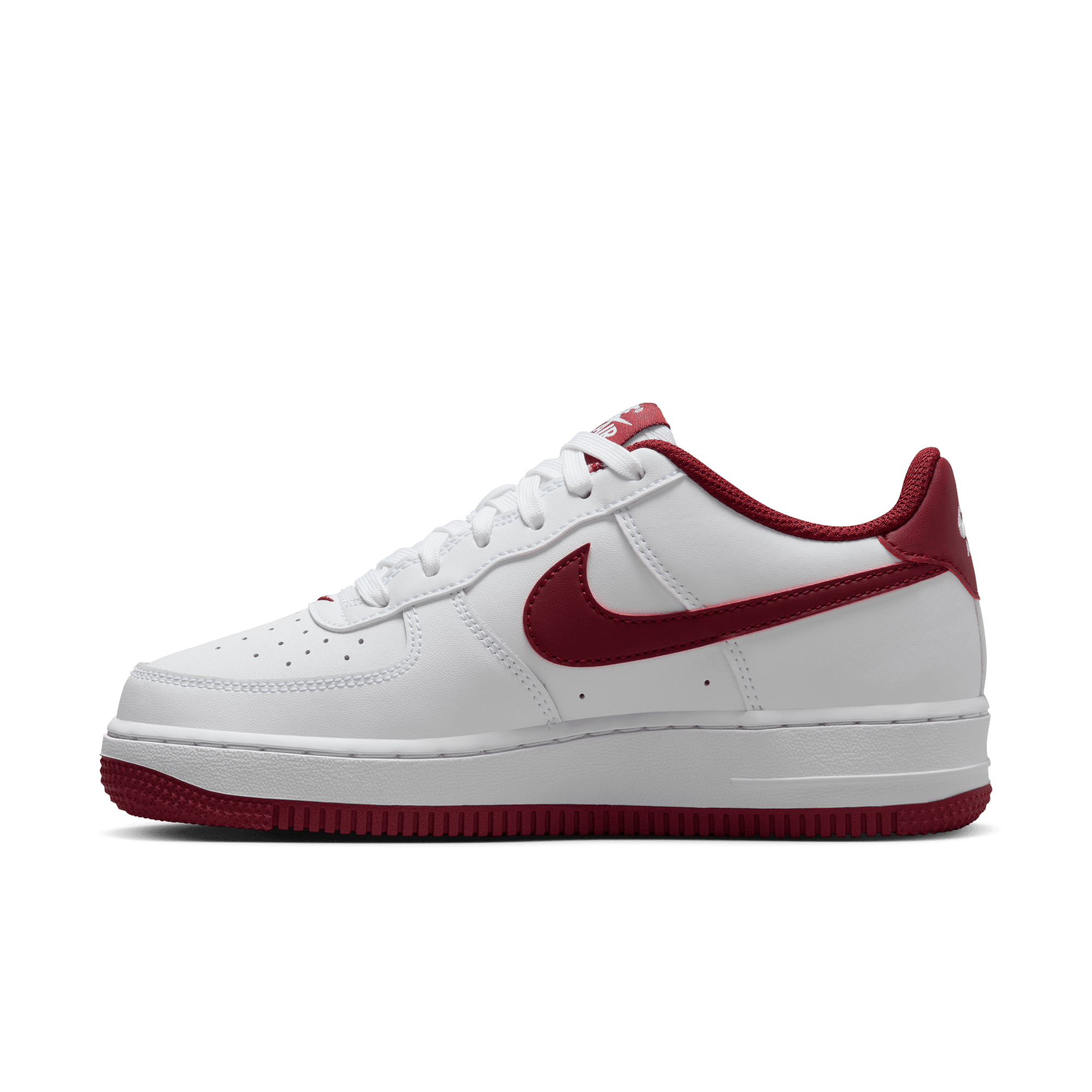 Big Kids' Nike Air Force 1 "White Team Red"