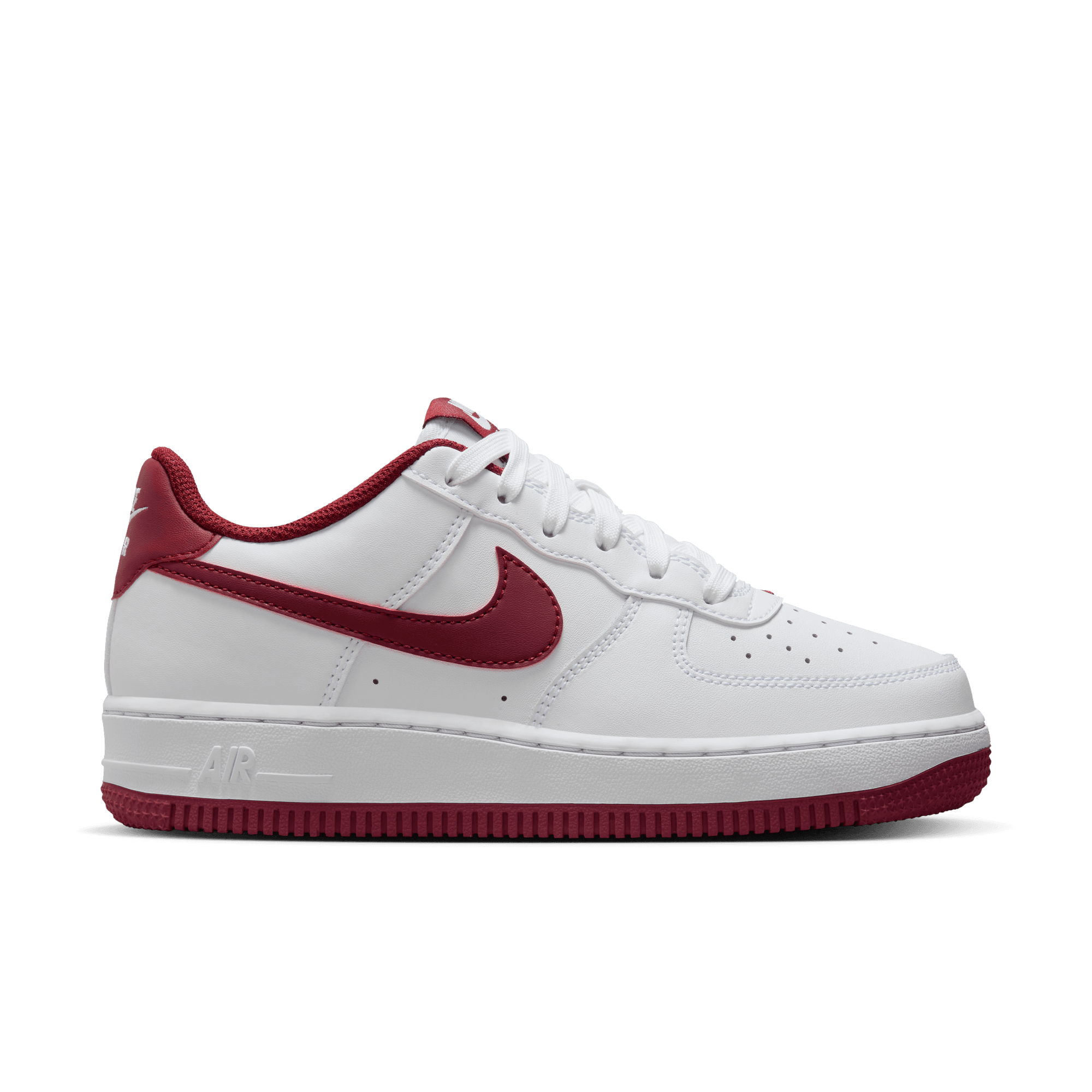 Big Kids' Nike Air Force 1 "White Team Red"