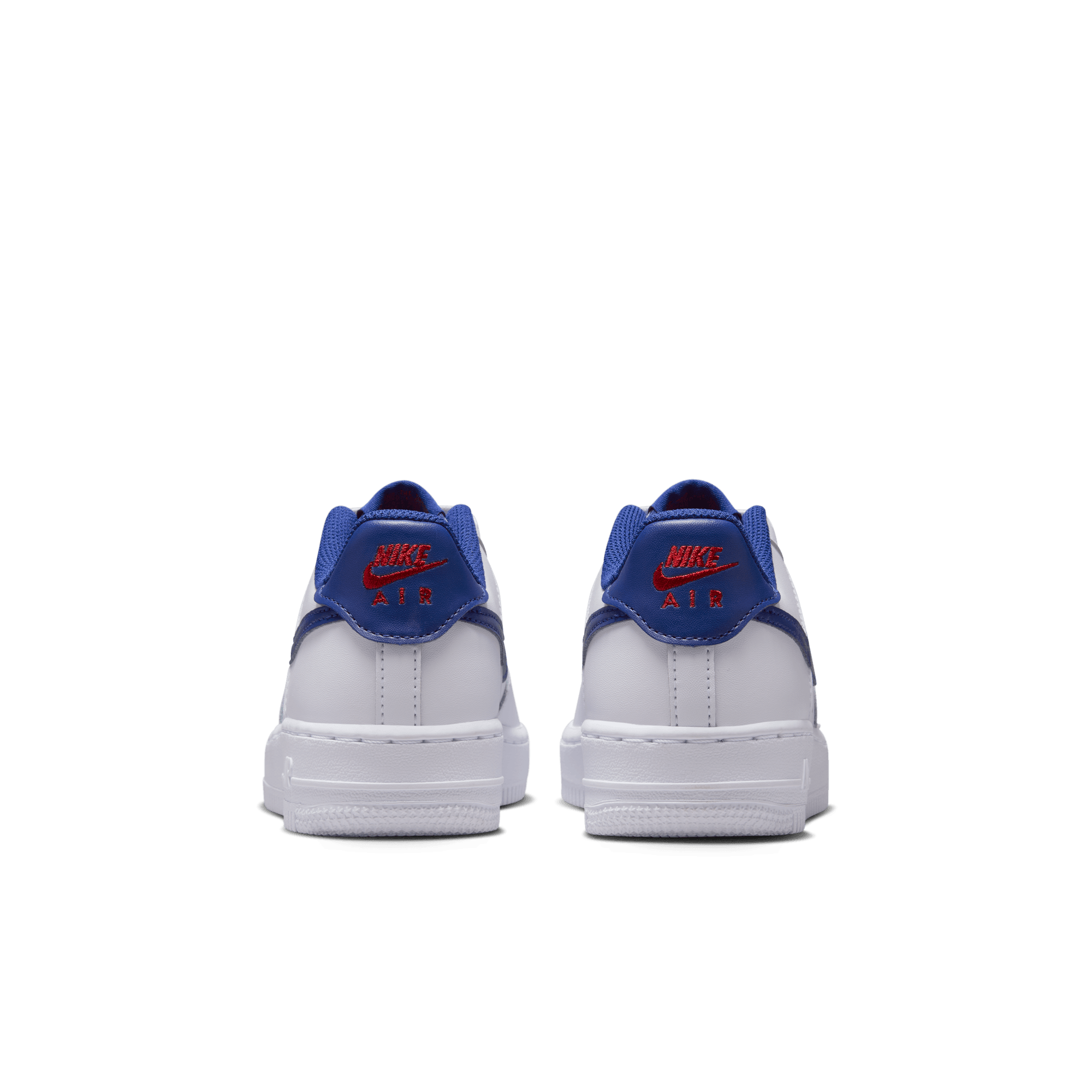 Big Kids' Nike Air Force 1 "White Deep Royal Blue"
