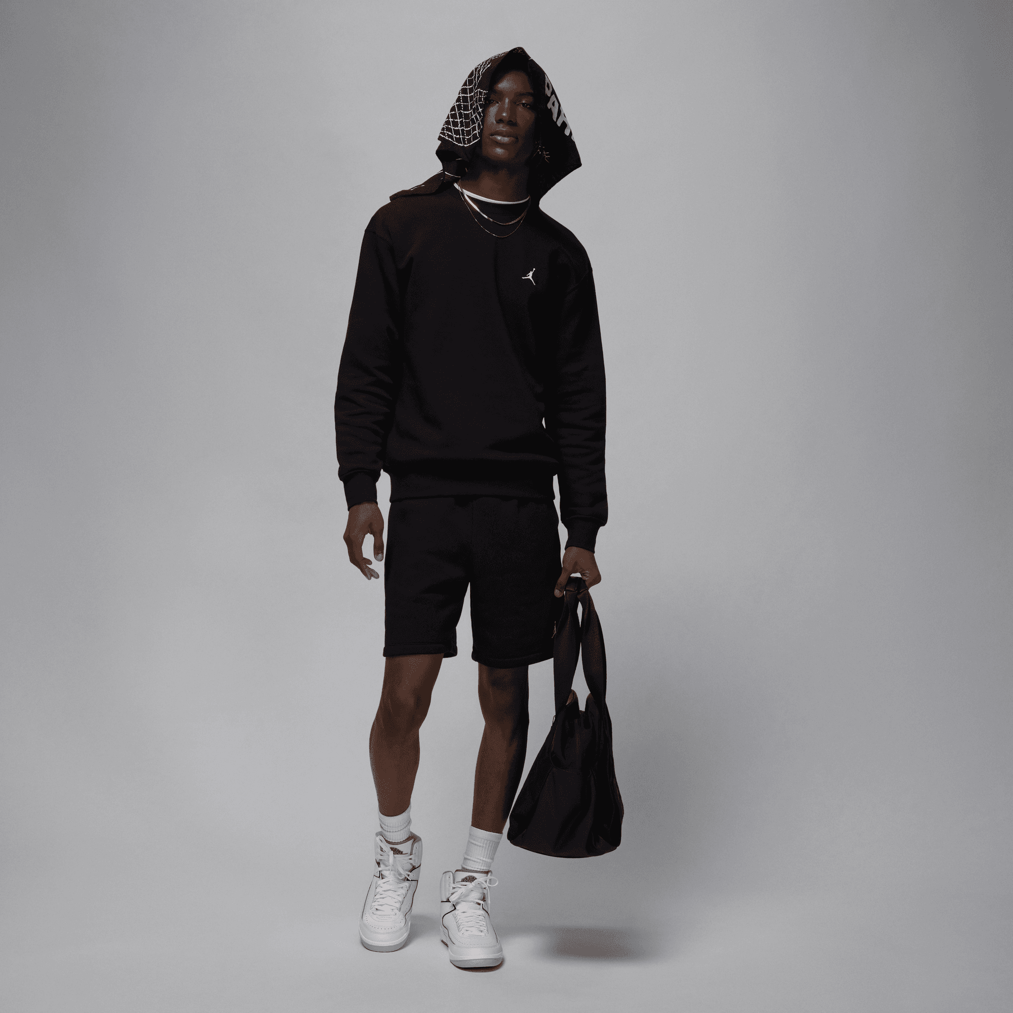 Men's Jordan Brooklyn Fleece Crew-Neck Sweatshirt