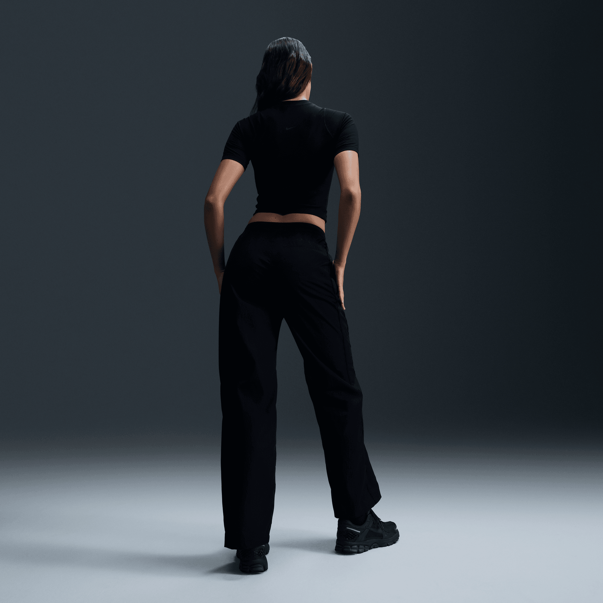 Women's Nike Windrunner High-Waisted Woven Open-Hem Pants