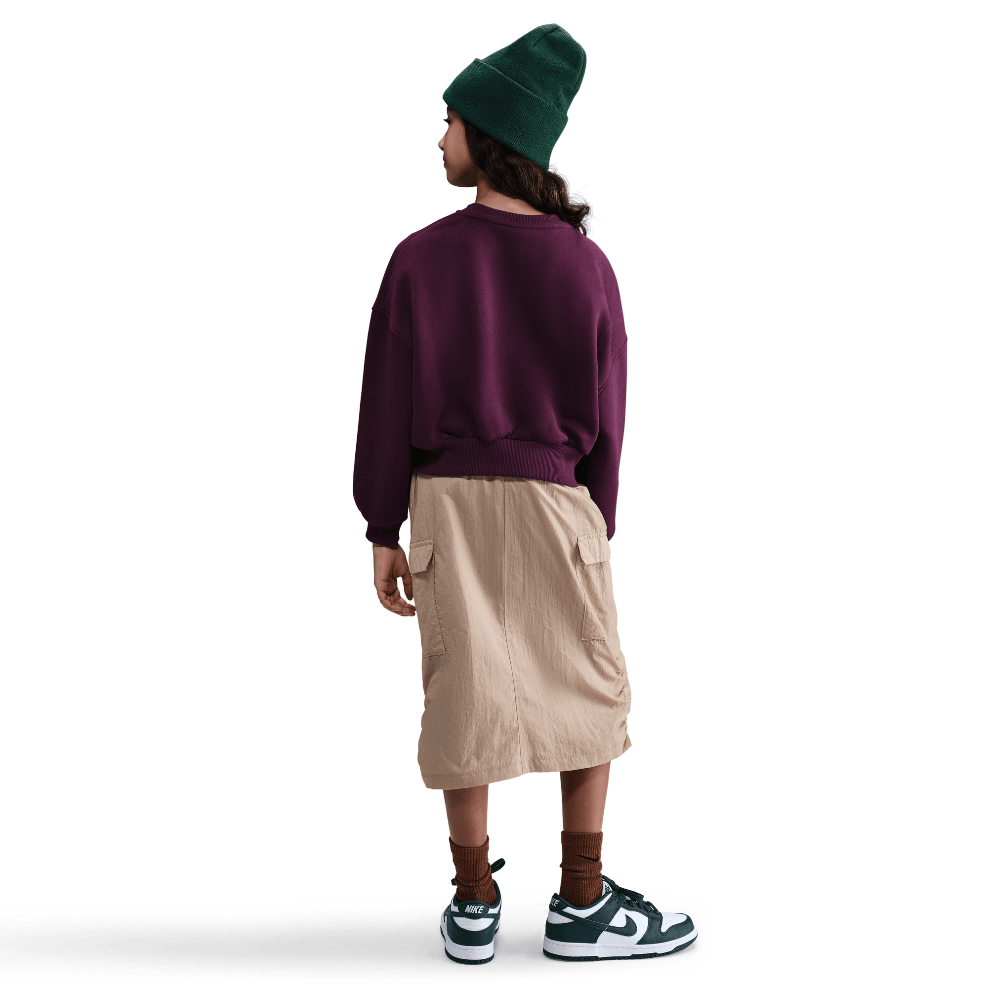 Big Kids' Nike Sportswear Club Fleece Crew-Neck Sweatshirt "Unisex"