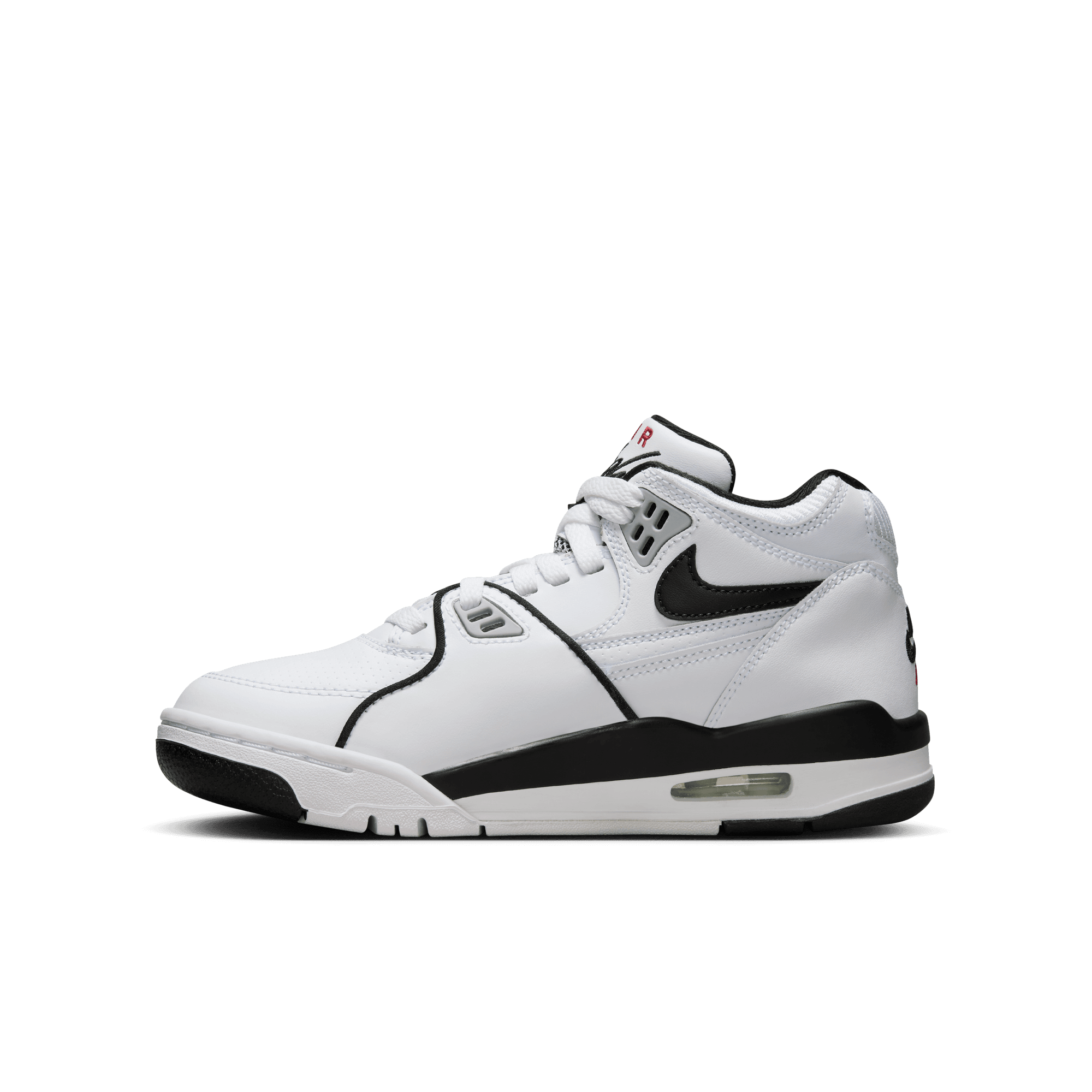 Big Kids' Nike Air Flight 89 "White Black"