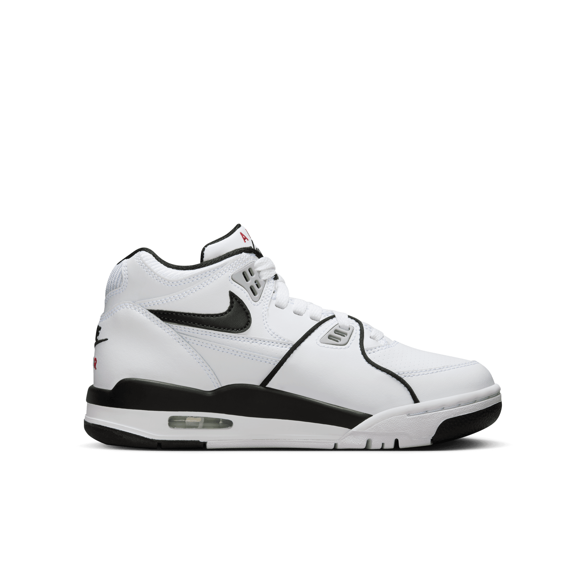 Big Kids' Nike Air Flight 89 "White Black"