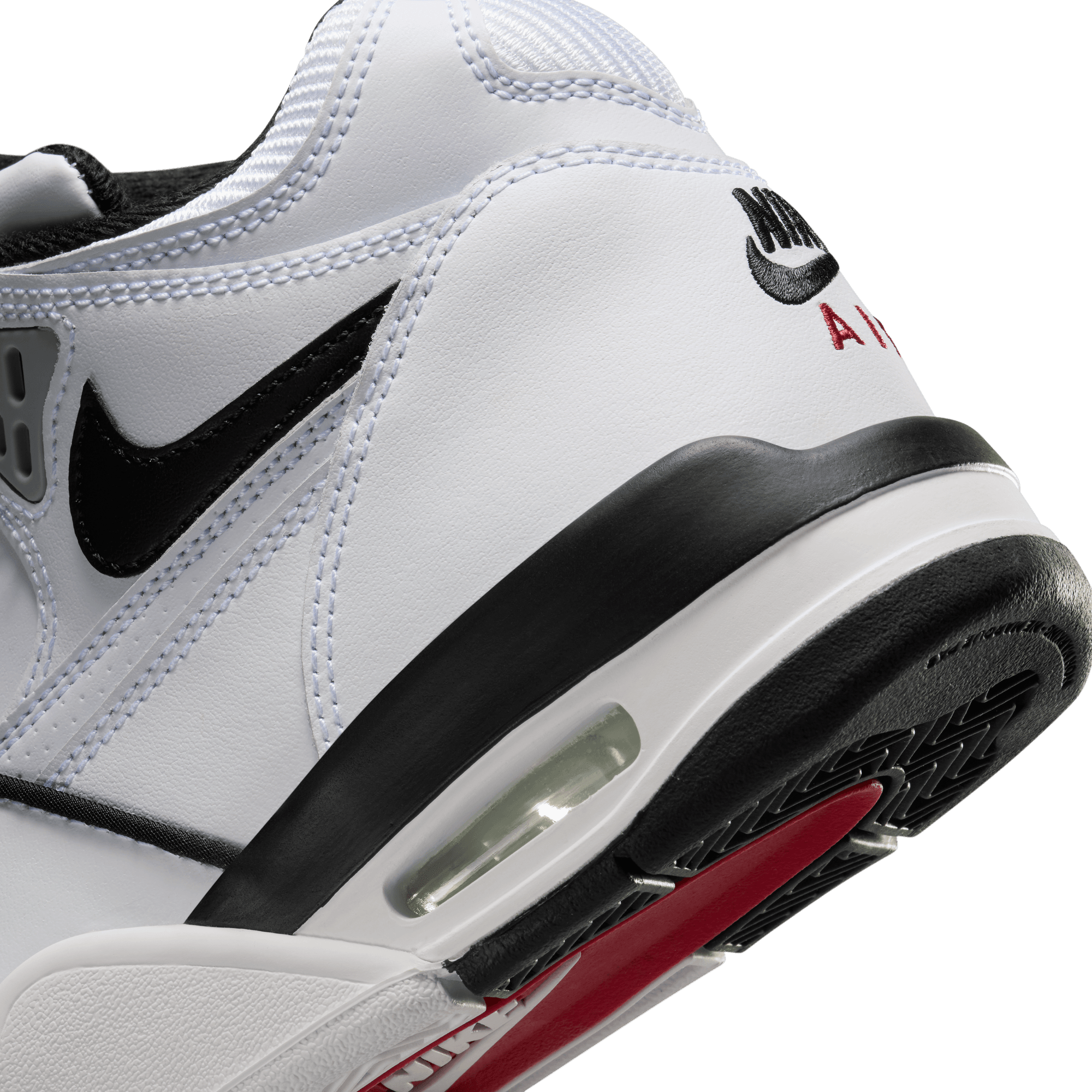 Big Kids' Nike Air Flight 89 "White Black"