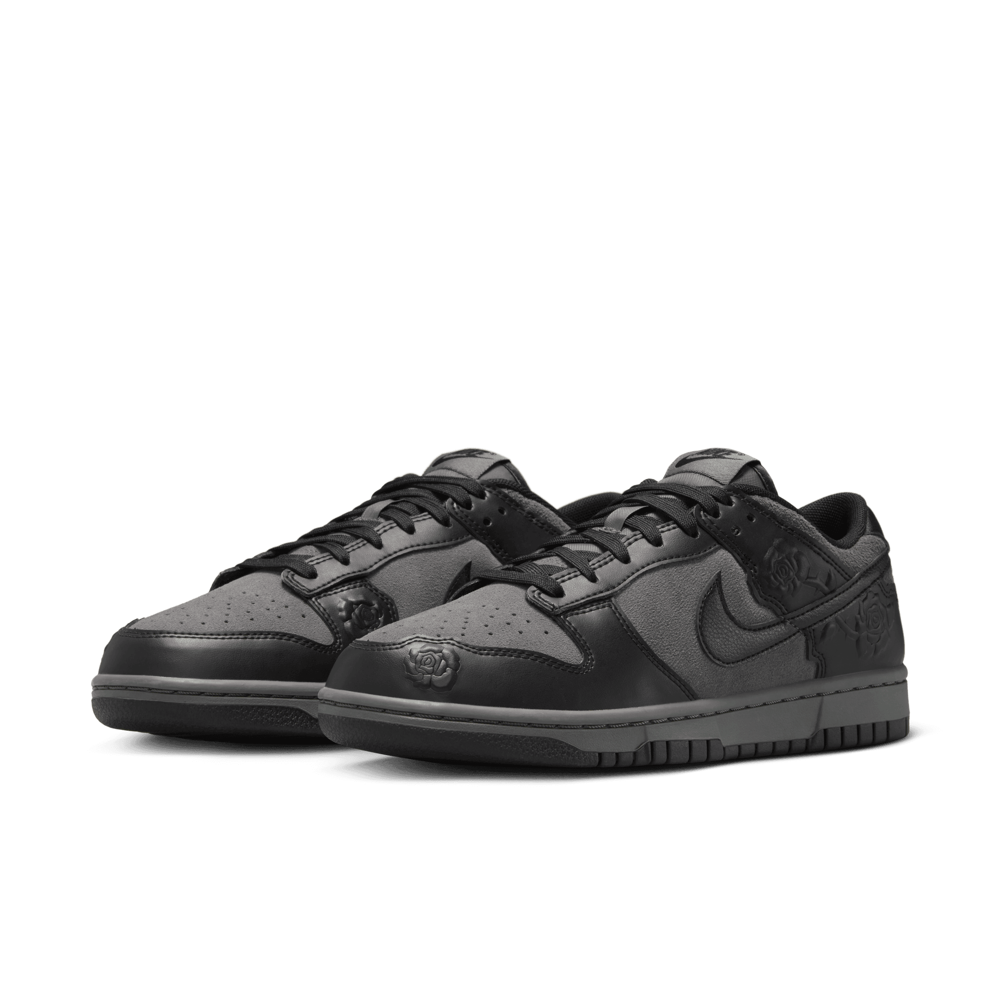 Women's Nike Dunk Low "Black Roses"