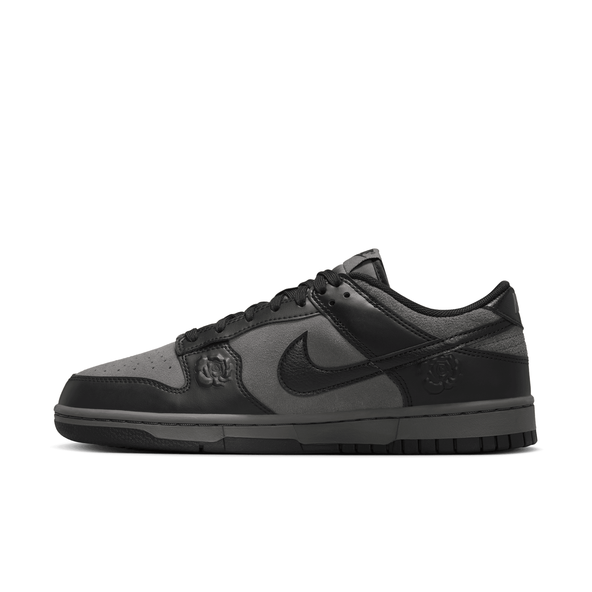 Women's Nike Dunk Low "Black Roses"